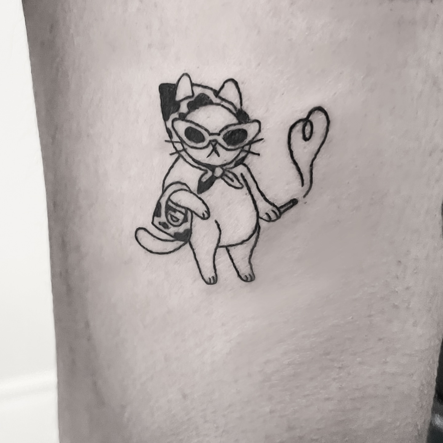 Tattoo by @engraveinks — black_and_grey