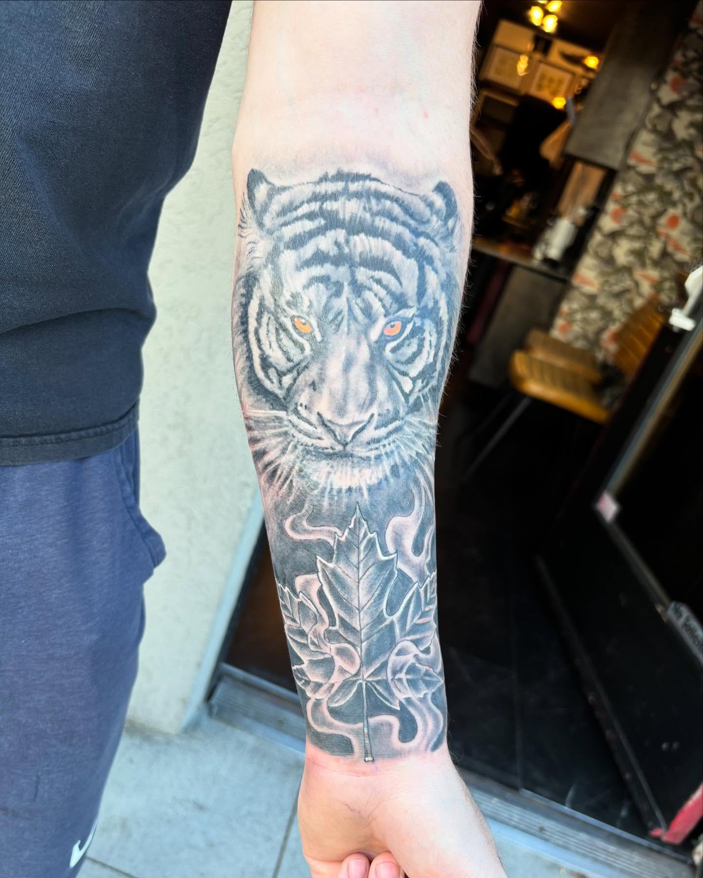 Tattoo by @stefanhagartattooer — realism, black_and_grey