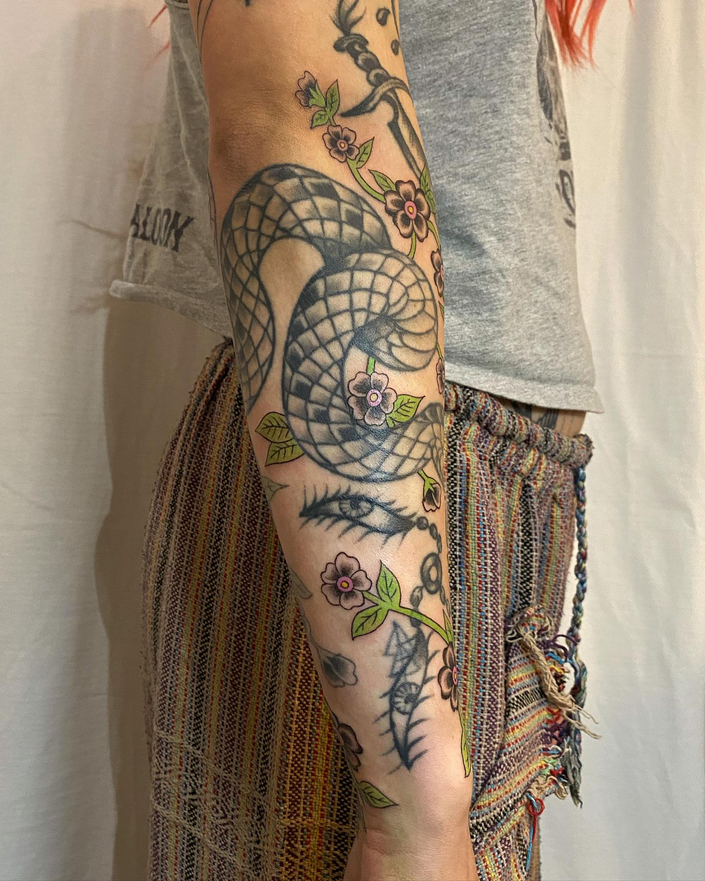 Tattoo by @armpitfreak — american_traditional, black_and_grey