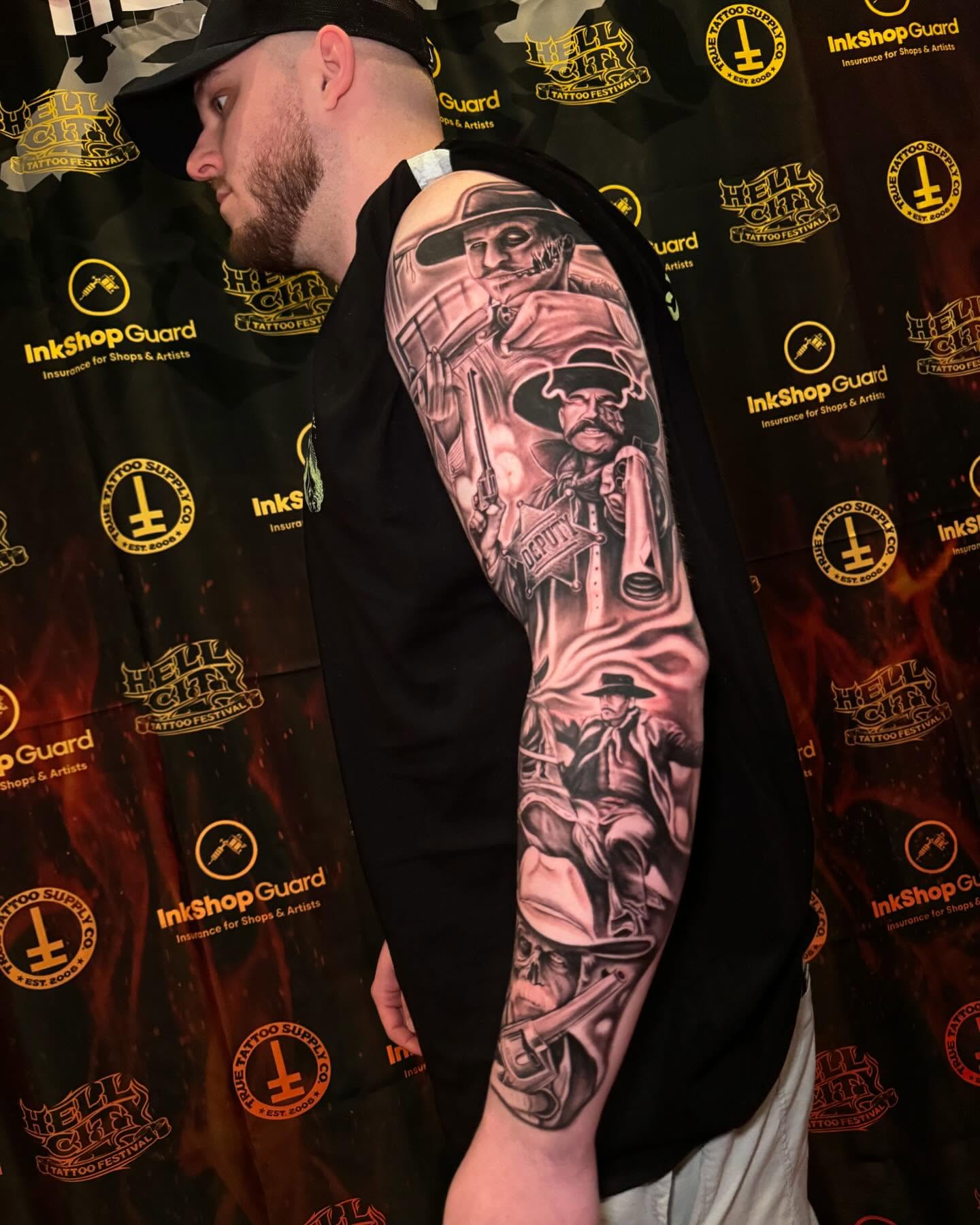 Tattoo by @shawnskaletattoos — black_and_grey, realism