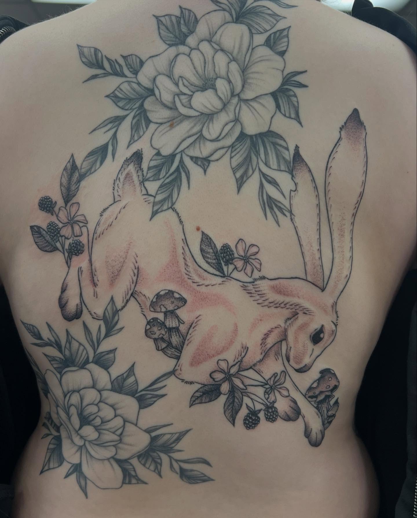 Tattoo by @allisoninkstattoo — black_and_grey, realism