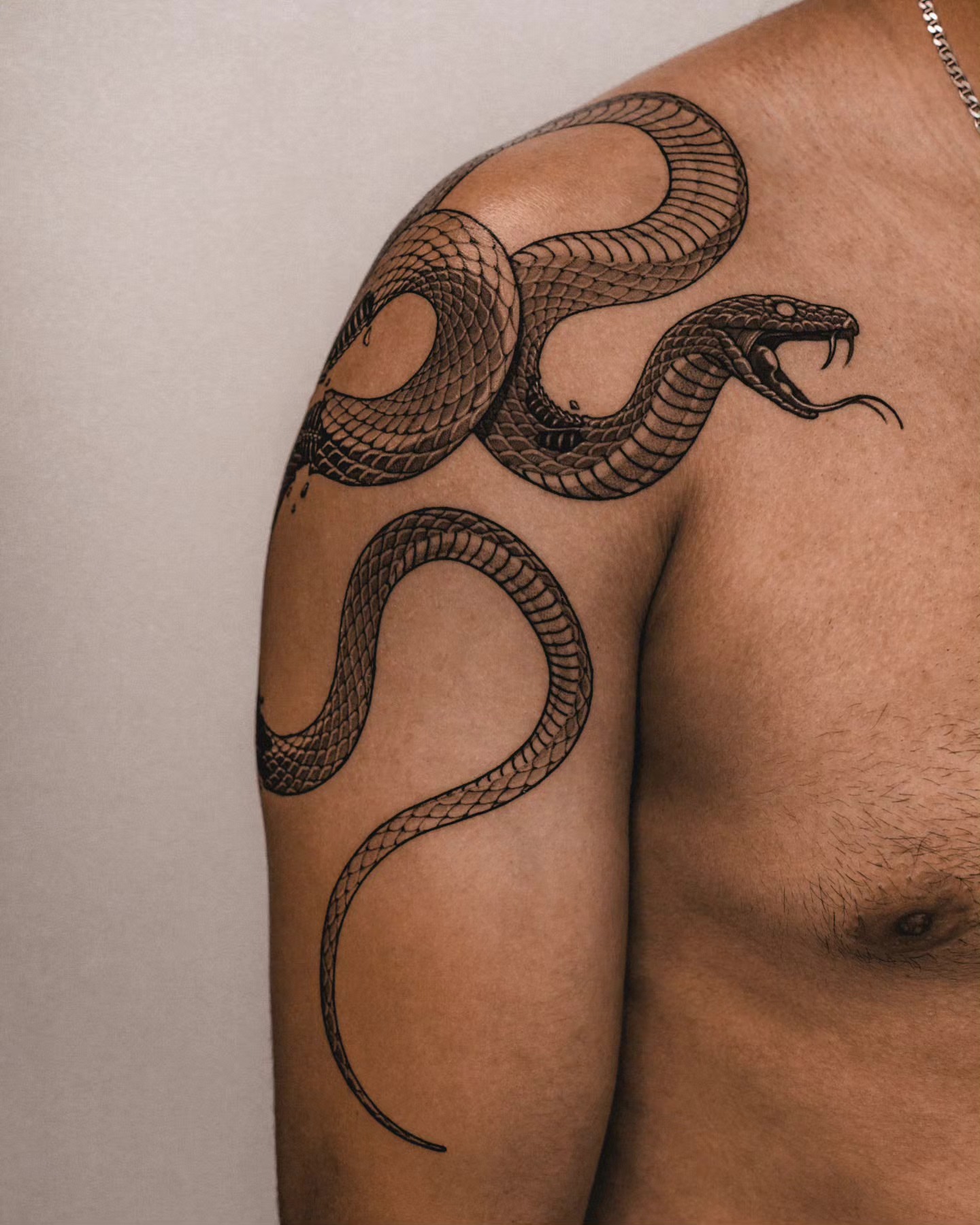 Tattoo by @koonoblk — black_and_grey