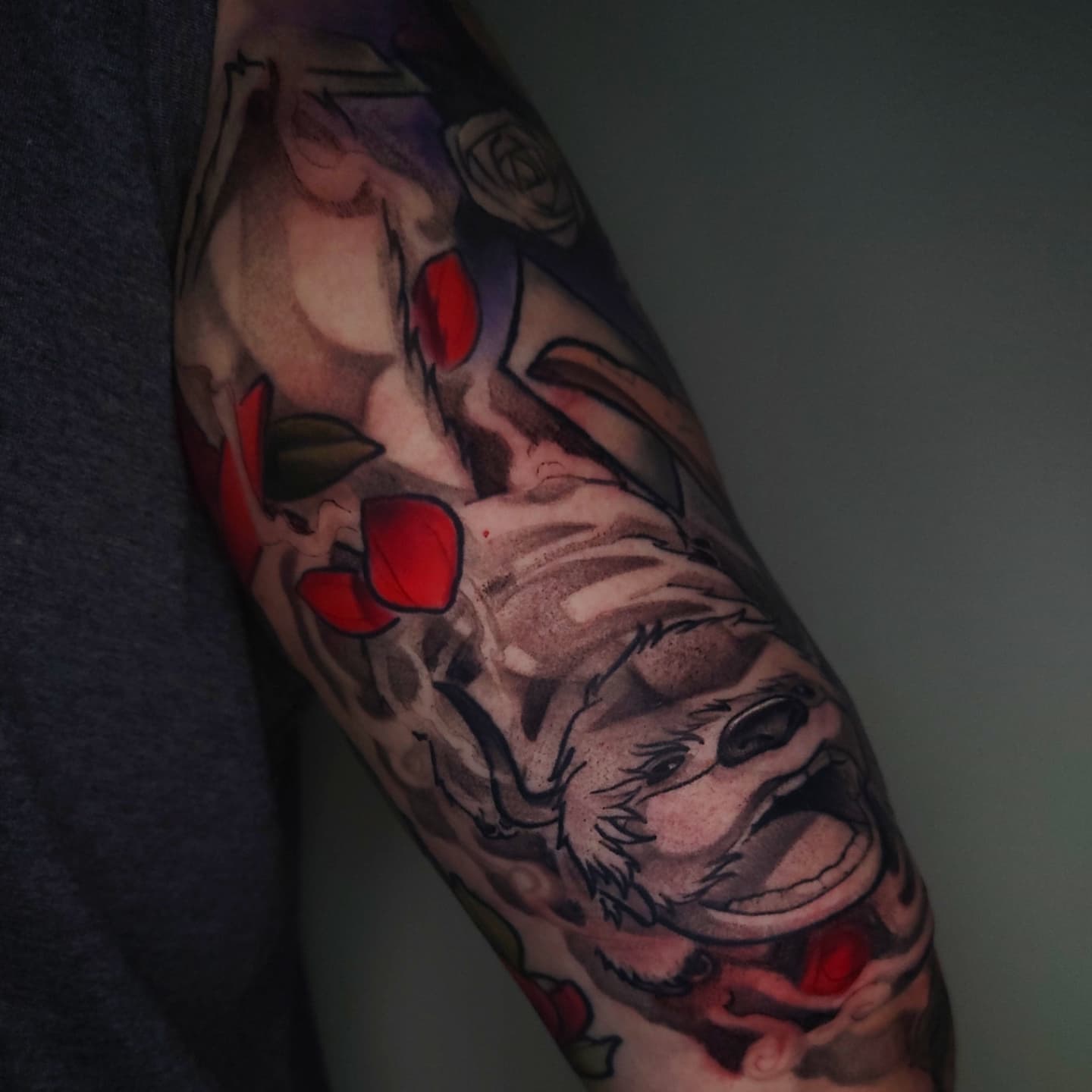 Bulldog American traditional tattoo on the forearm by 💢 Anime  & 🗡 Neo Traditional    💥 Marc