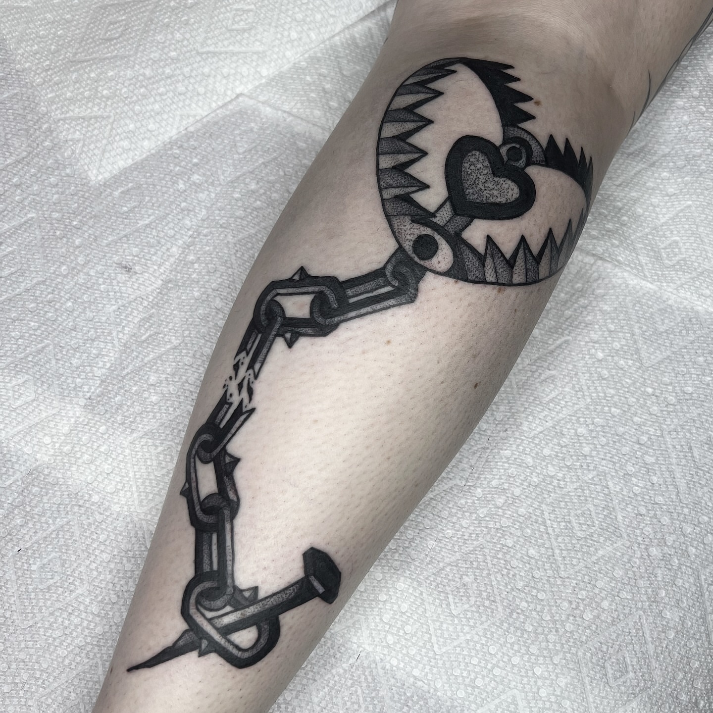Tattoo by @themeganclifton — black_and_grey