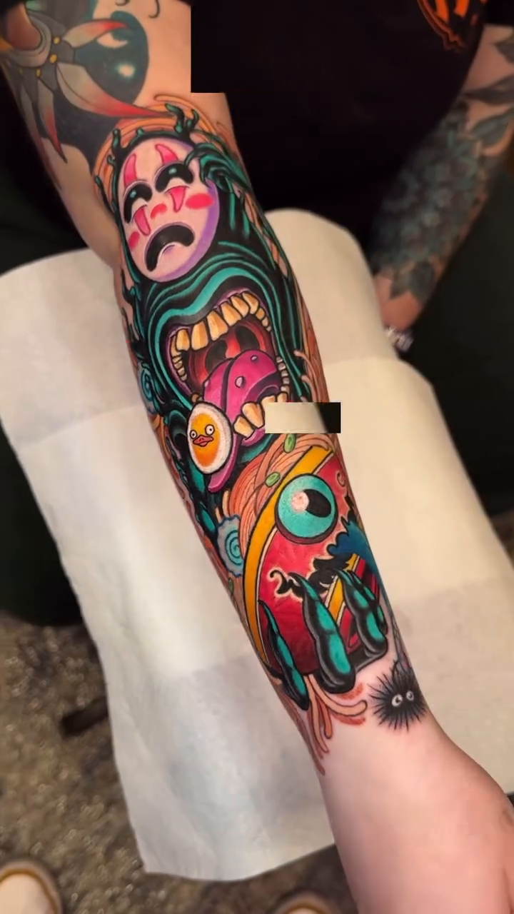 Tattoo by @jonleightontattoo — new_school