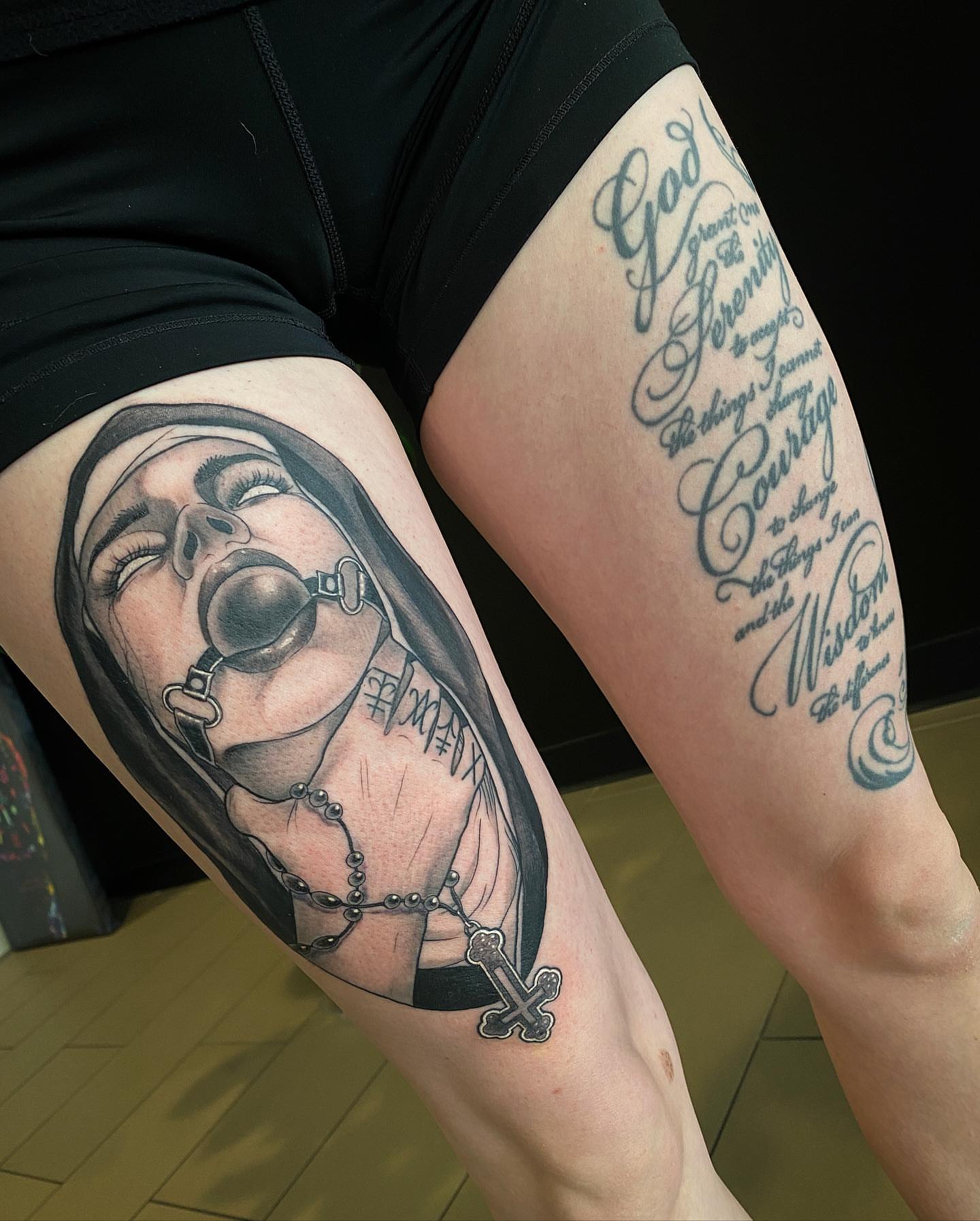 Tattoo by @samilouisetattoos — realism, black_and_grey
