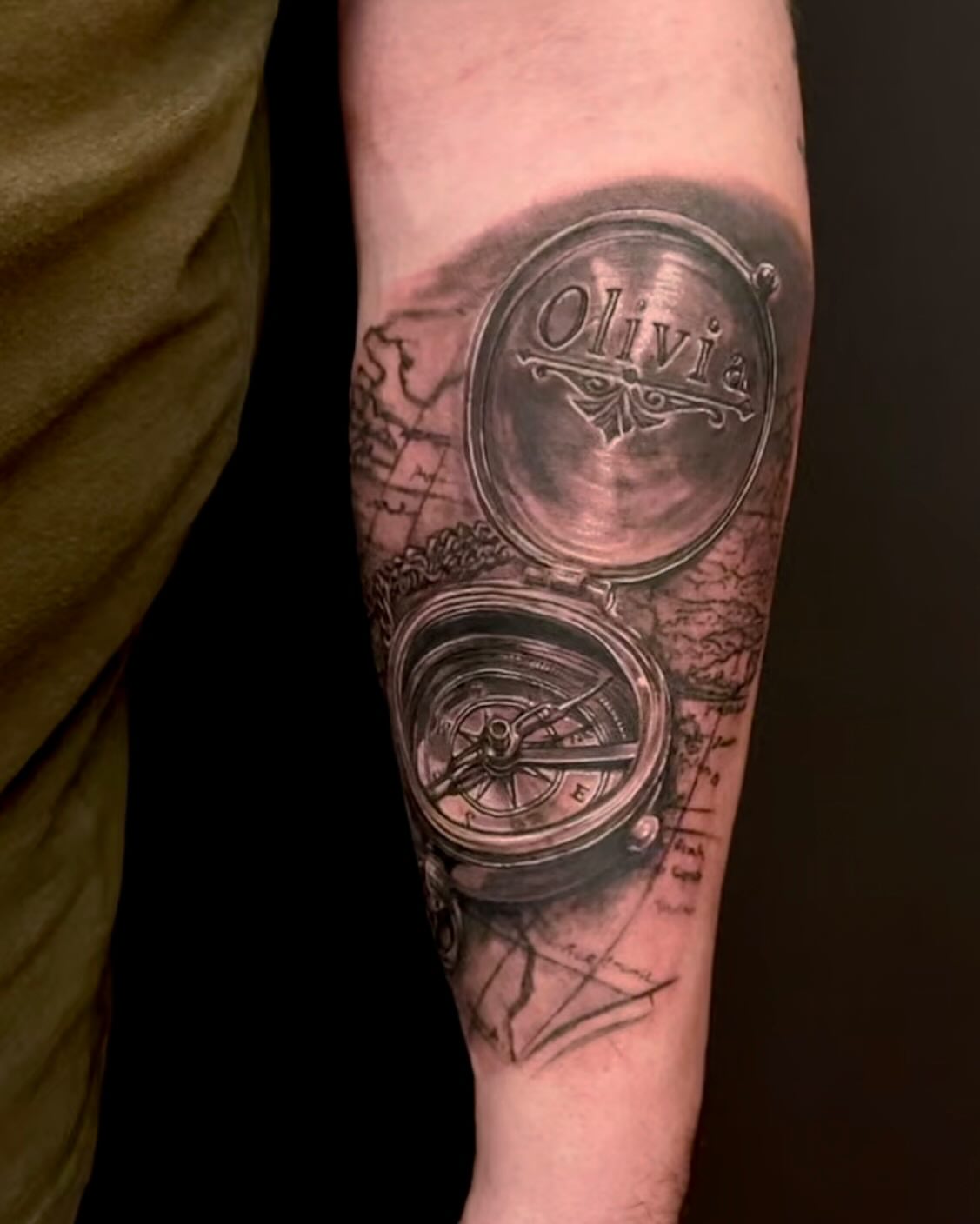 Tattoo by @maximiliantattoo — black_and_grey, realism