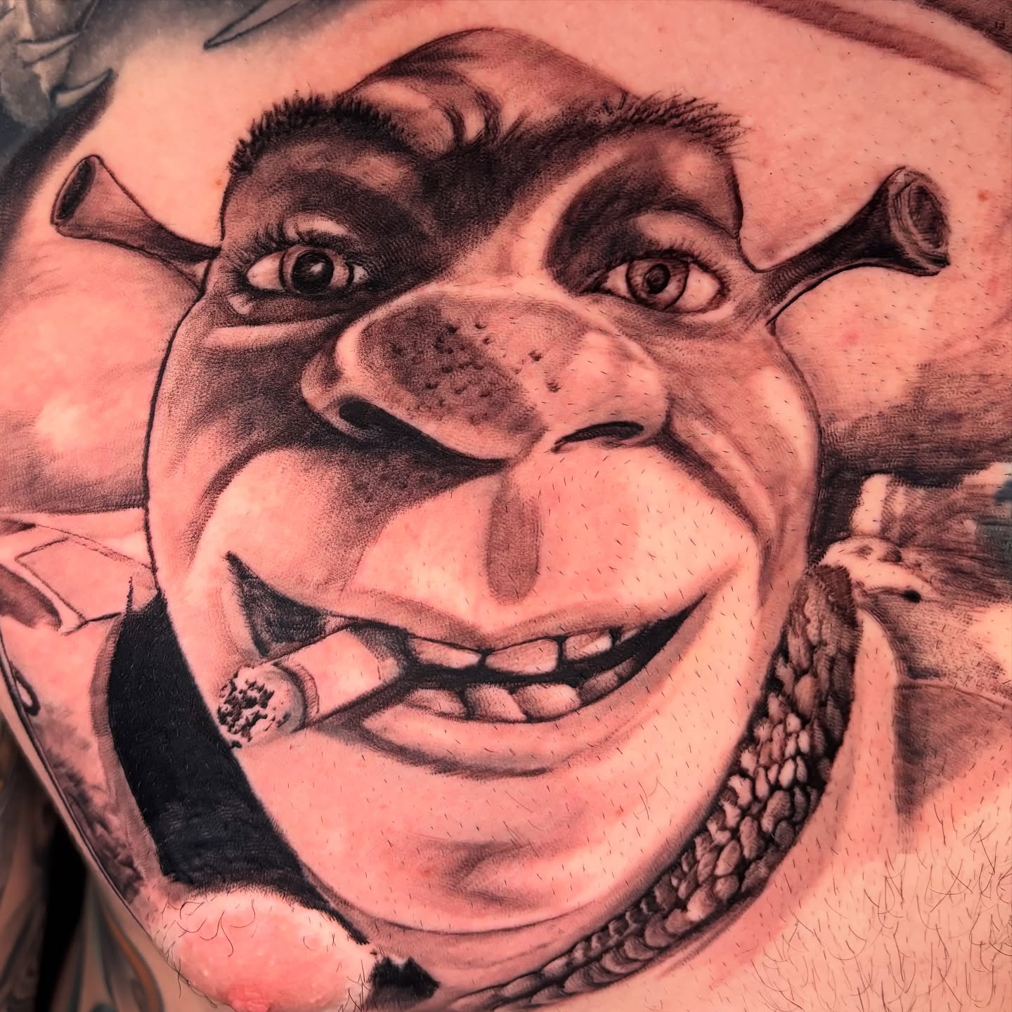 Tattoo by @samrockwell_ink — realism