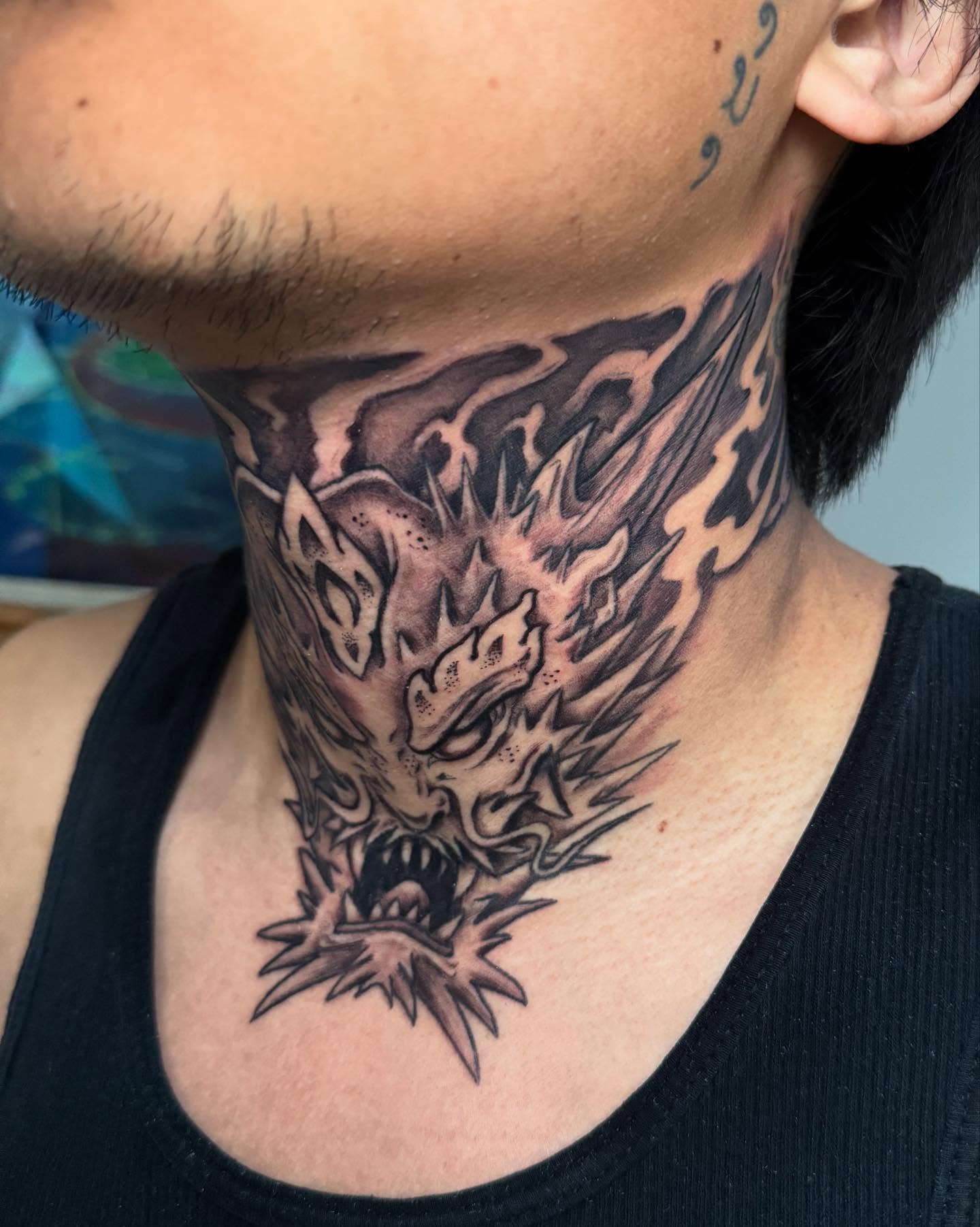 Tattoo by @mekong_lotus — black_and_grey, realism