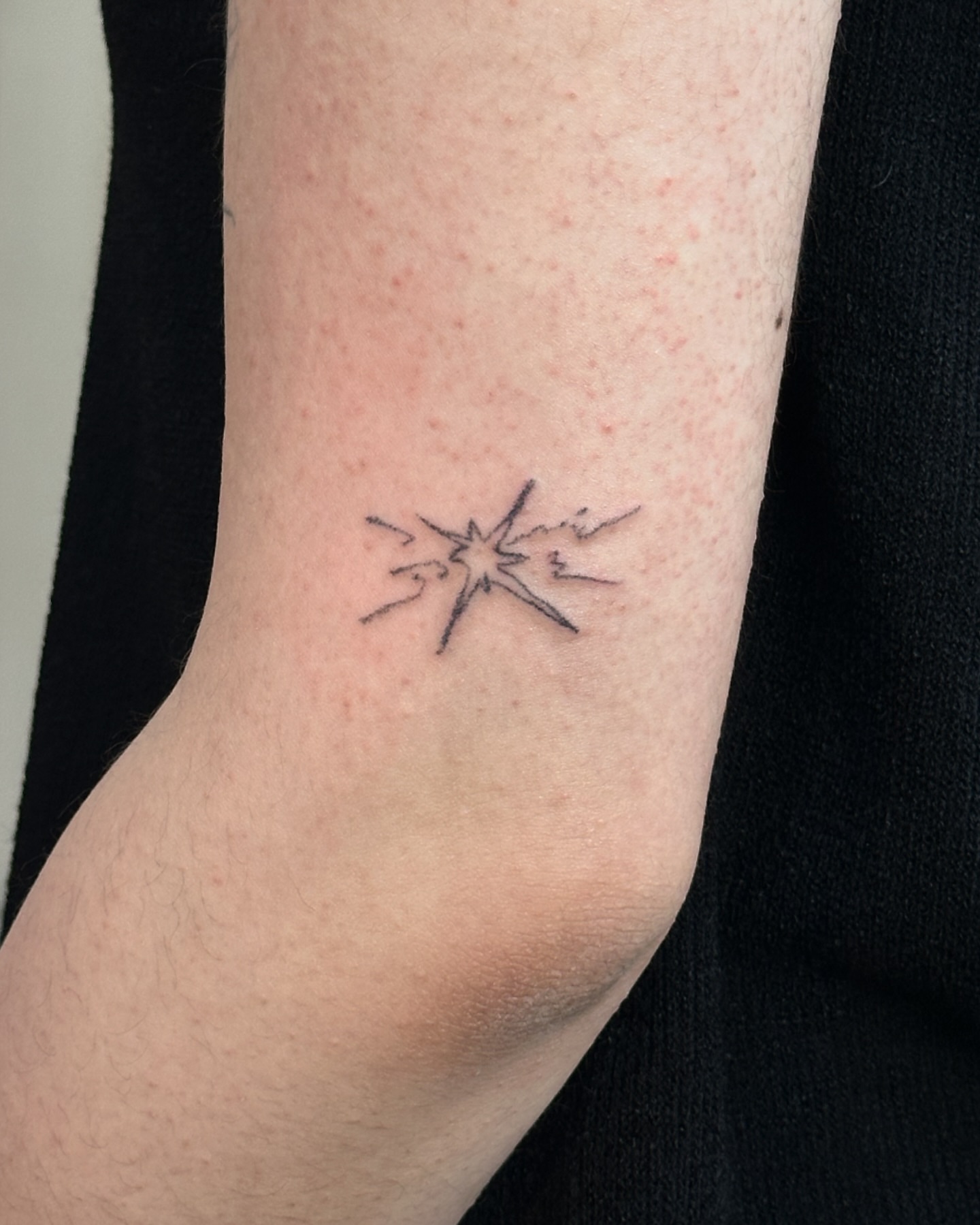 Tattoo by @011poke — geometric