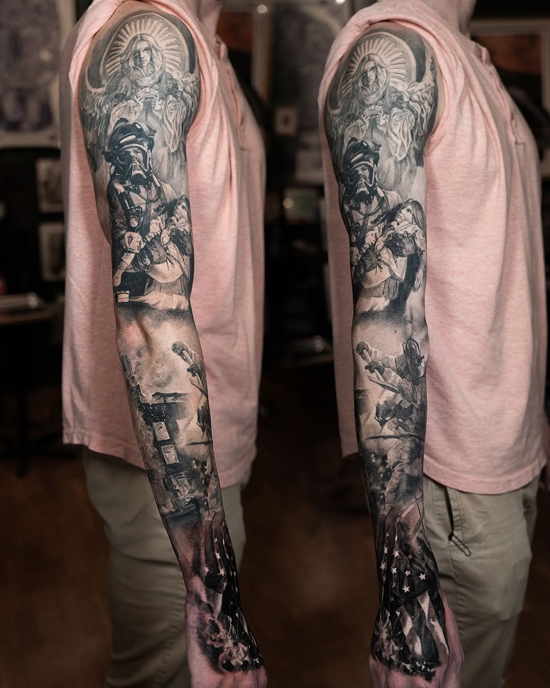 Tattoo by @bodrov_artist — realism, black_and_grey