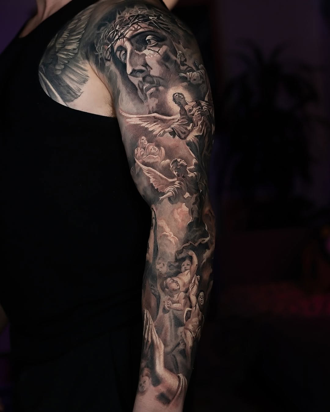 Tattoo by @bodrov_artist — realism, black_and_grey
