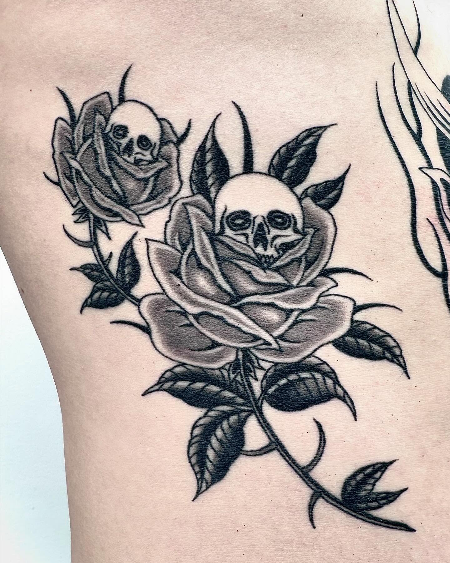 Tattoo by @jaybreentattooer — black_and_grey, realism