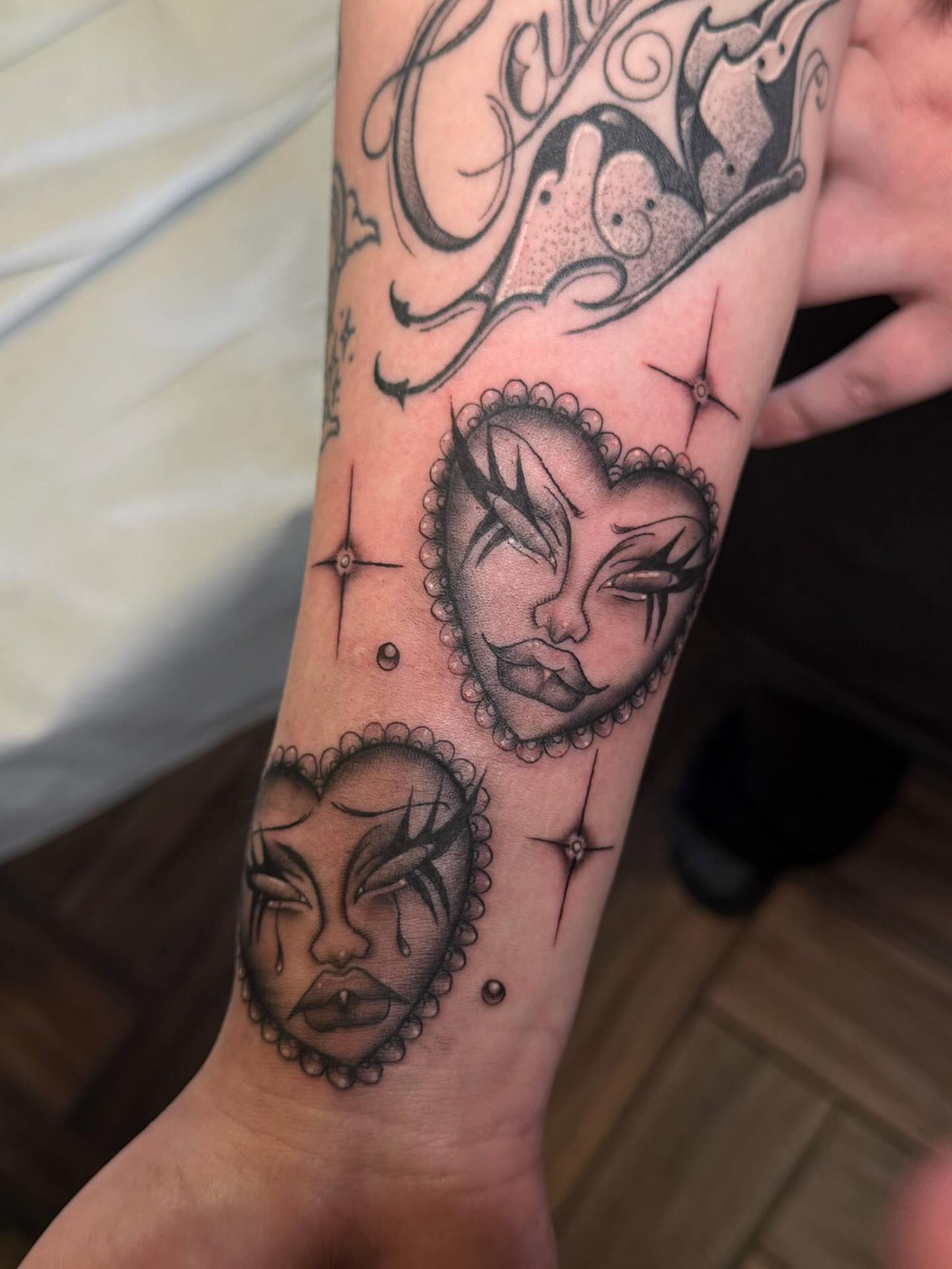 Tattoo by @inkedbykz — black_and_grey