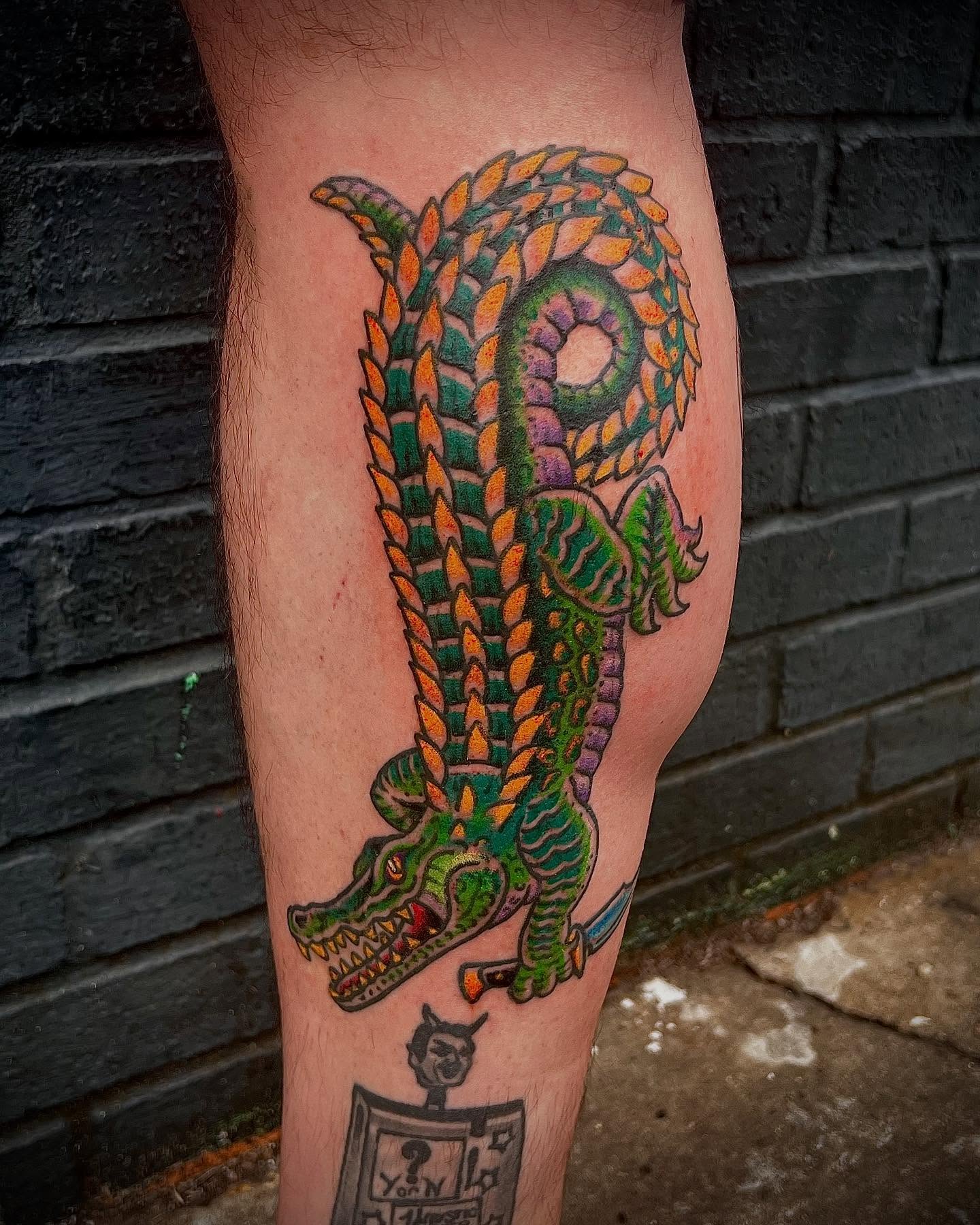 Tattoo by @scottallentattooer — american_traditional