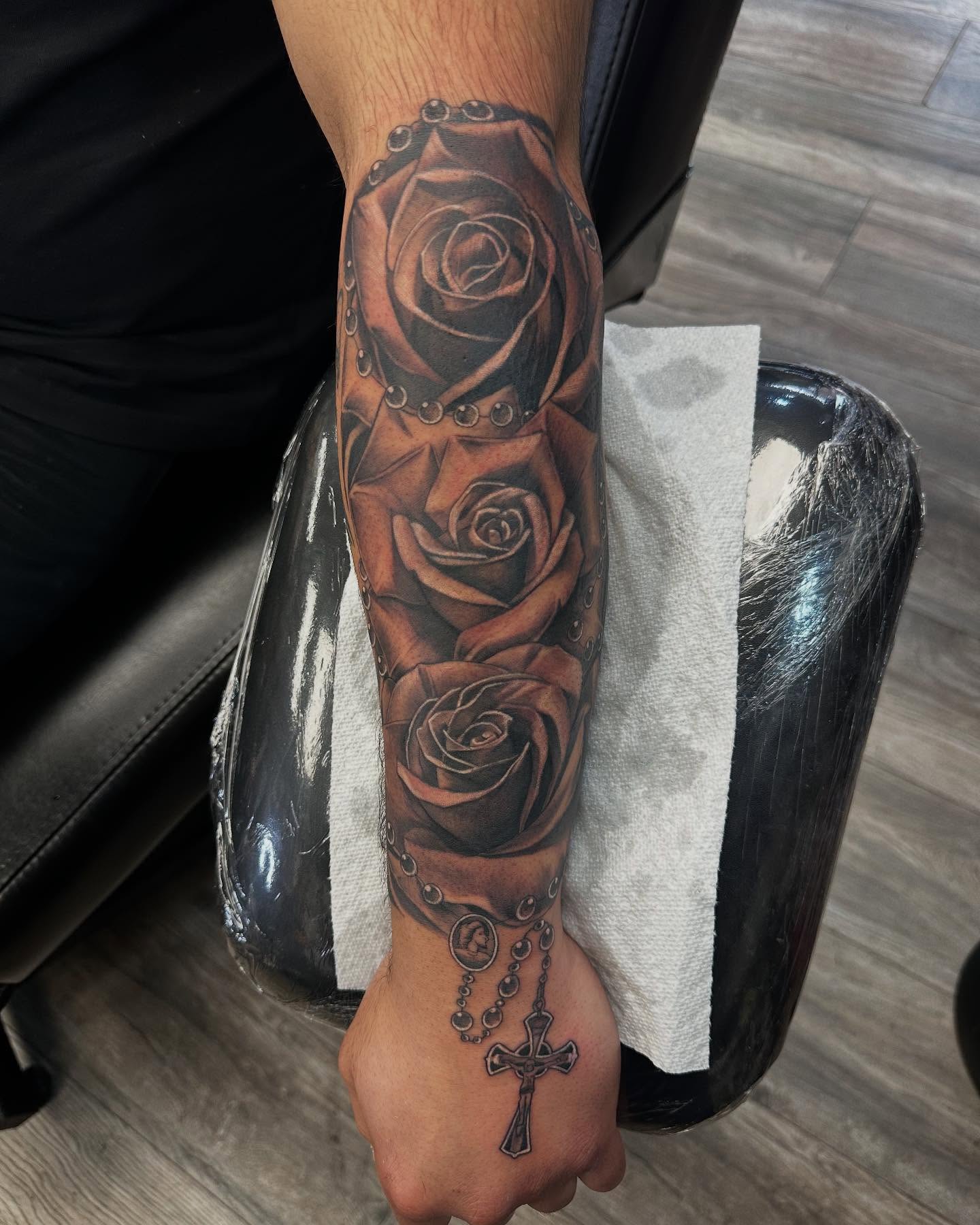 Tattoo by @sting.art — realism, dark_realism
