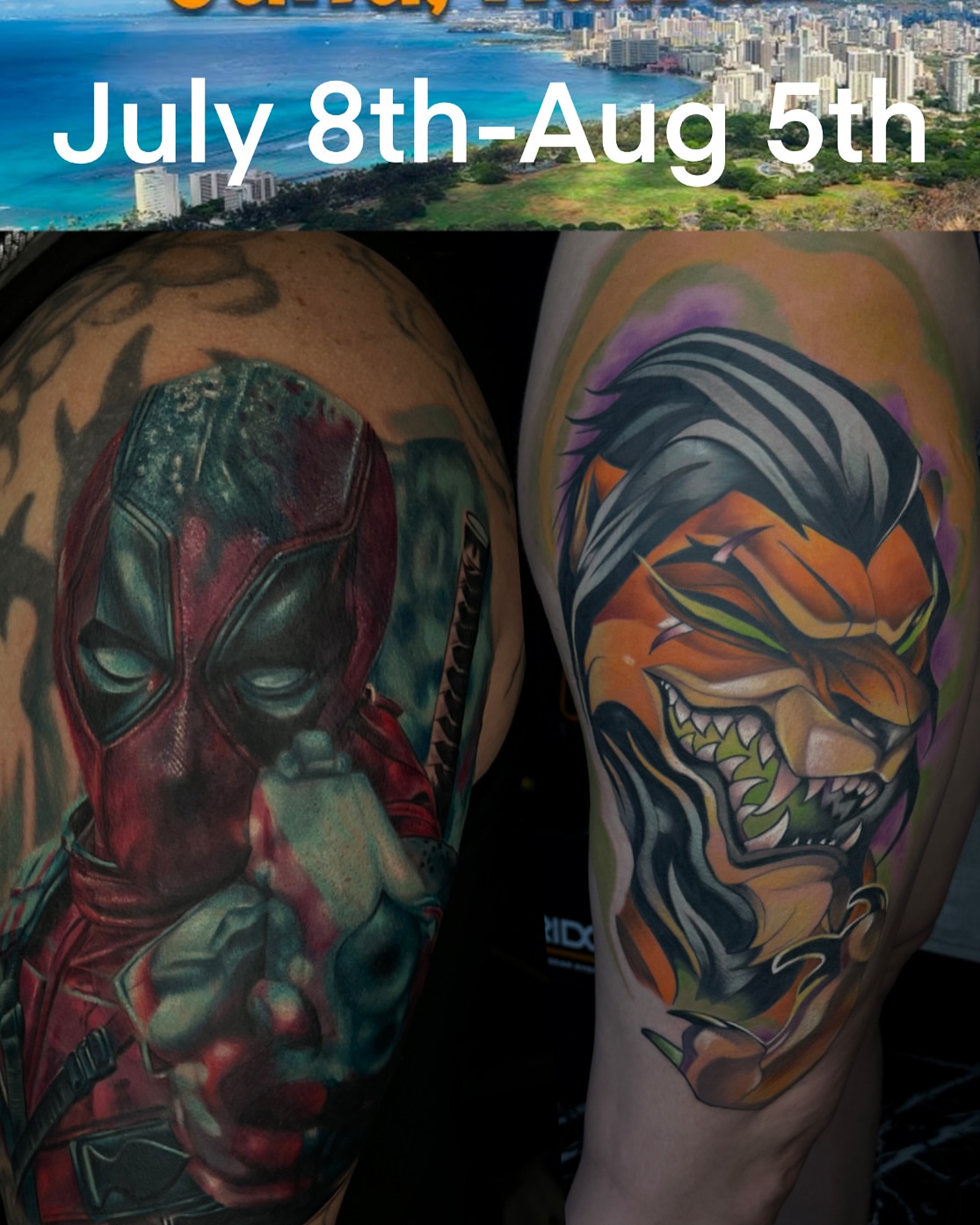 Tattoo by @big_c._tattoos — realism, dotwork