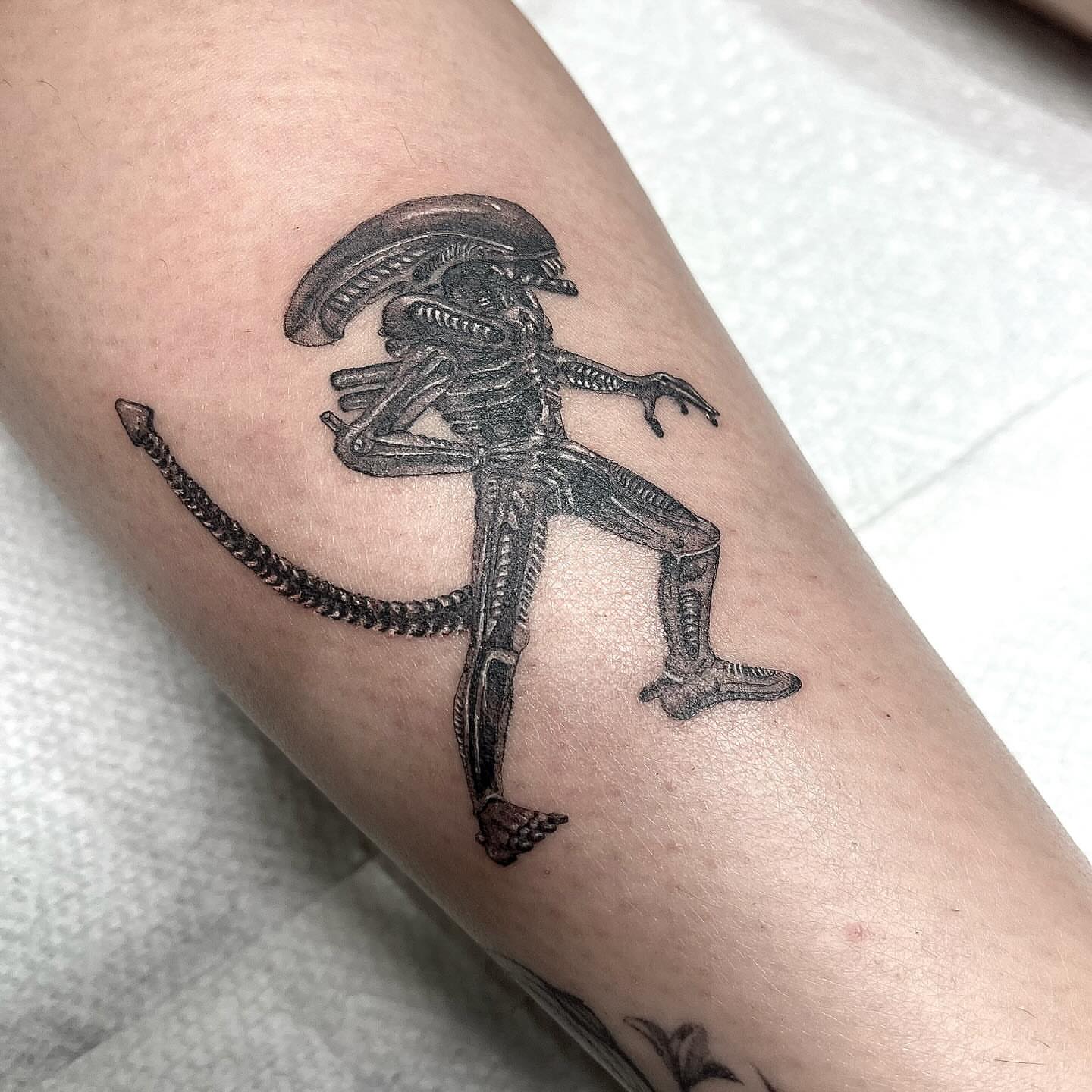 Tattoo by @aurtattoos — black_and_grey, realism