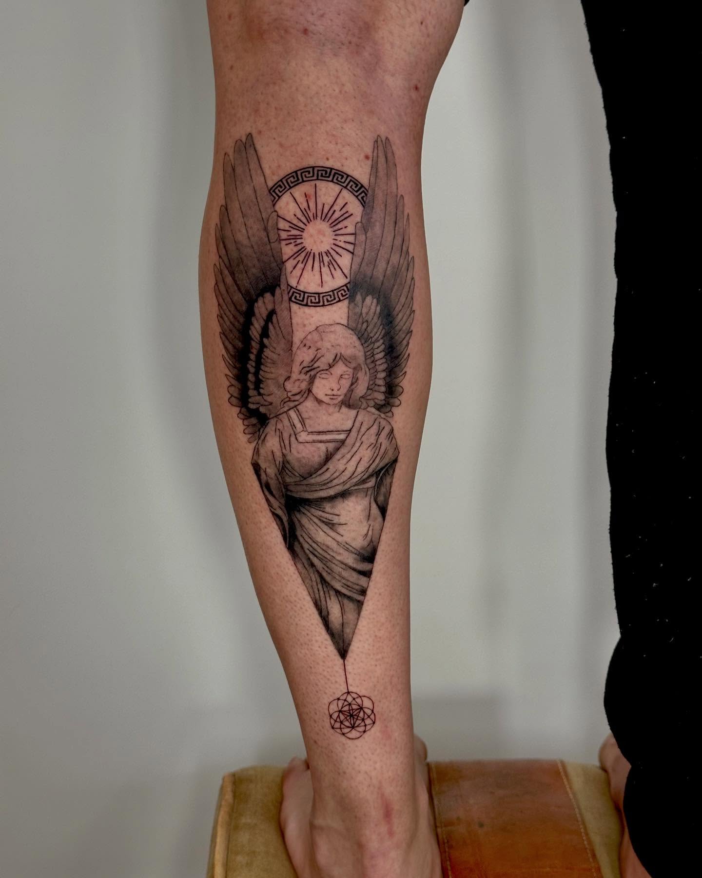 Tattoo by @pacifico_tattooink — black_and_grey, realism