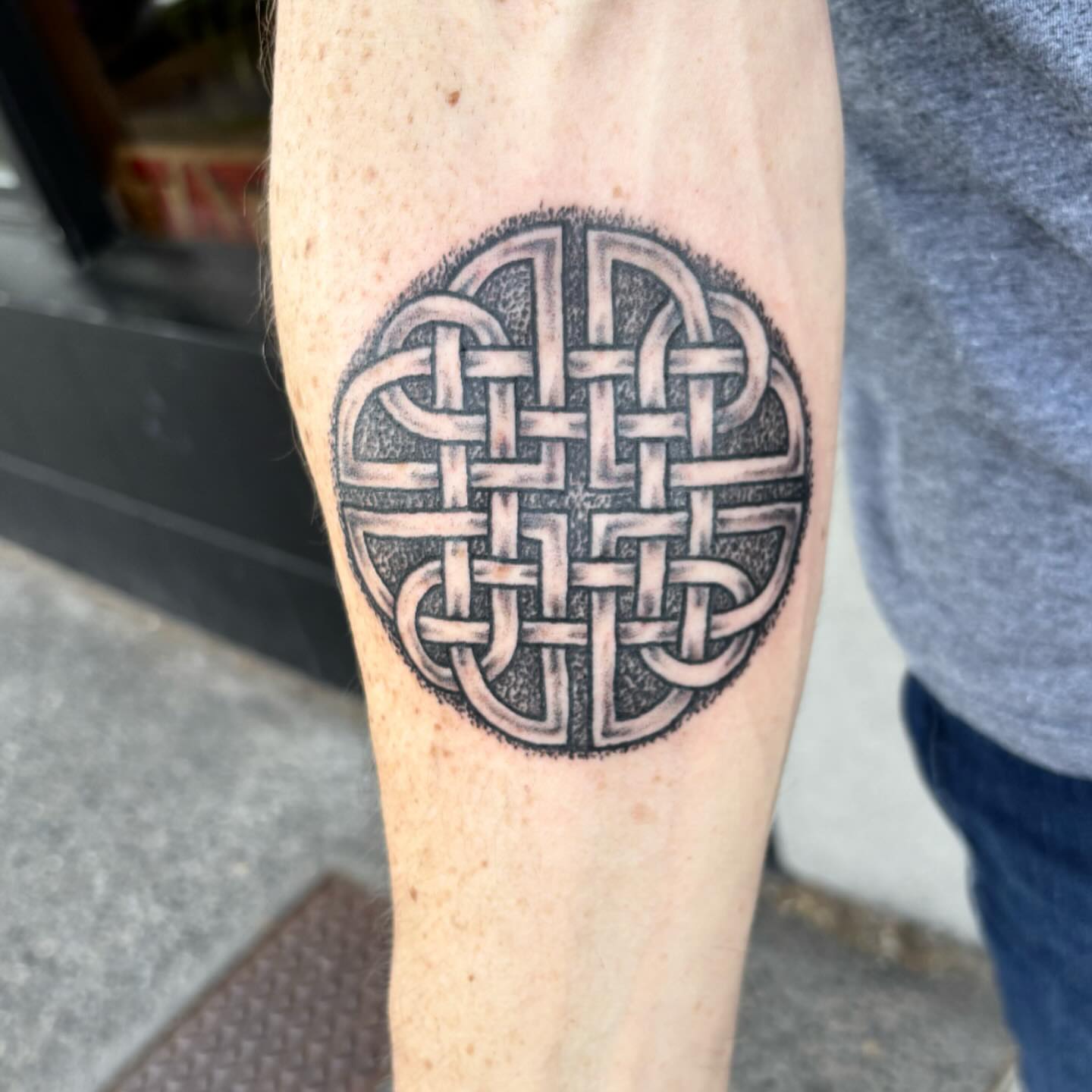 Tattoo by @stefanhagartattooer — geometric