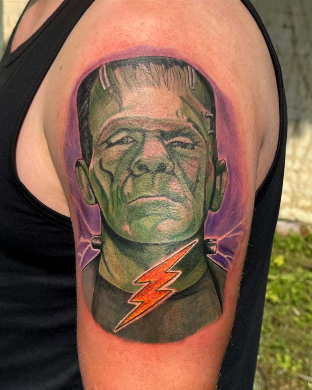 Tattoo by @chrisadkinstattoos — realism, black_and_grey