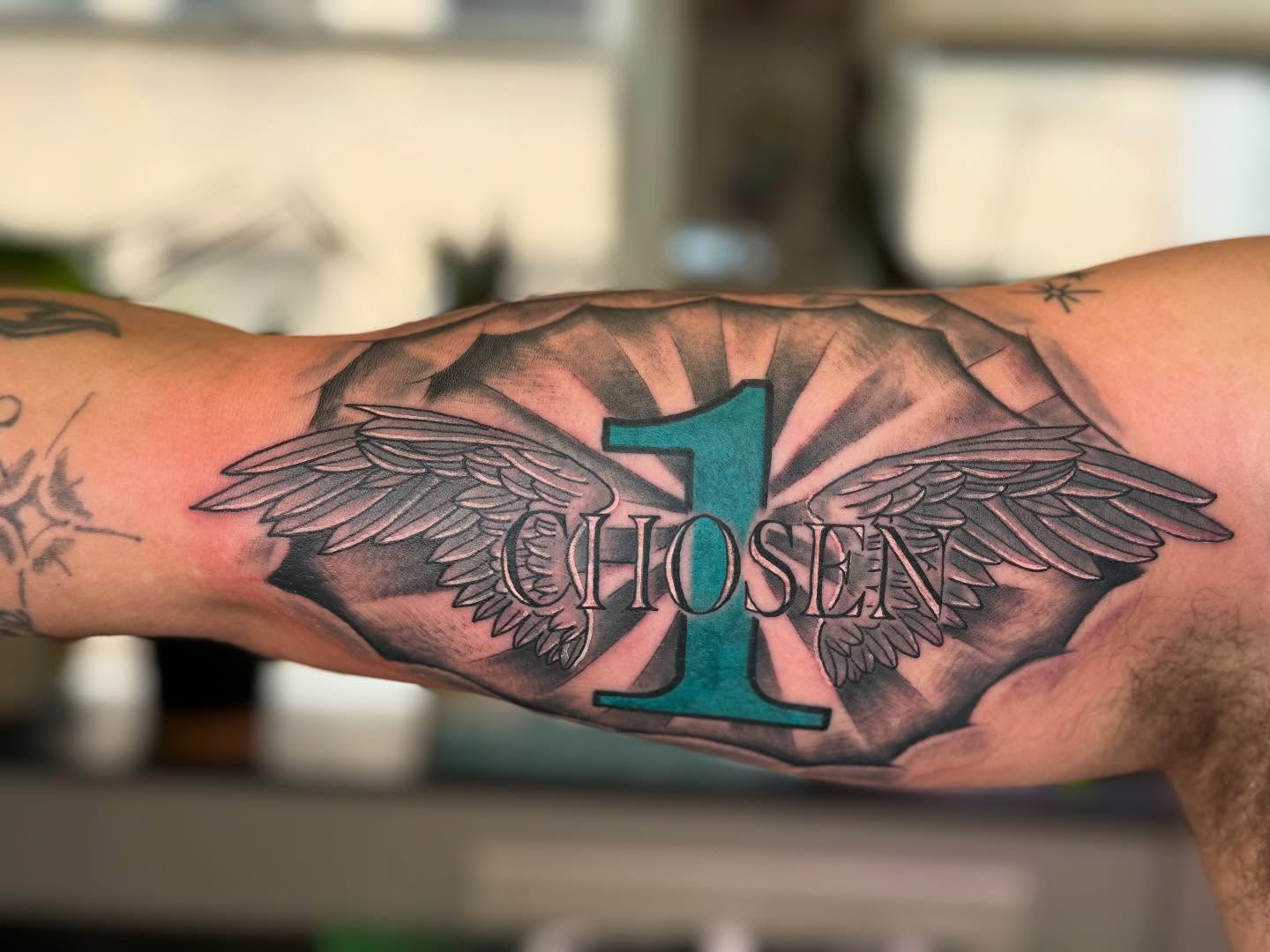Tattoo by @flashme_ink — black_and_grey