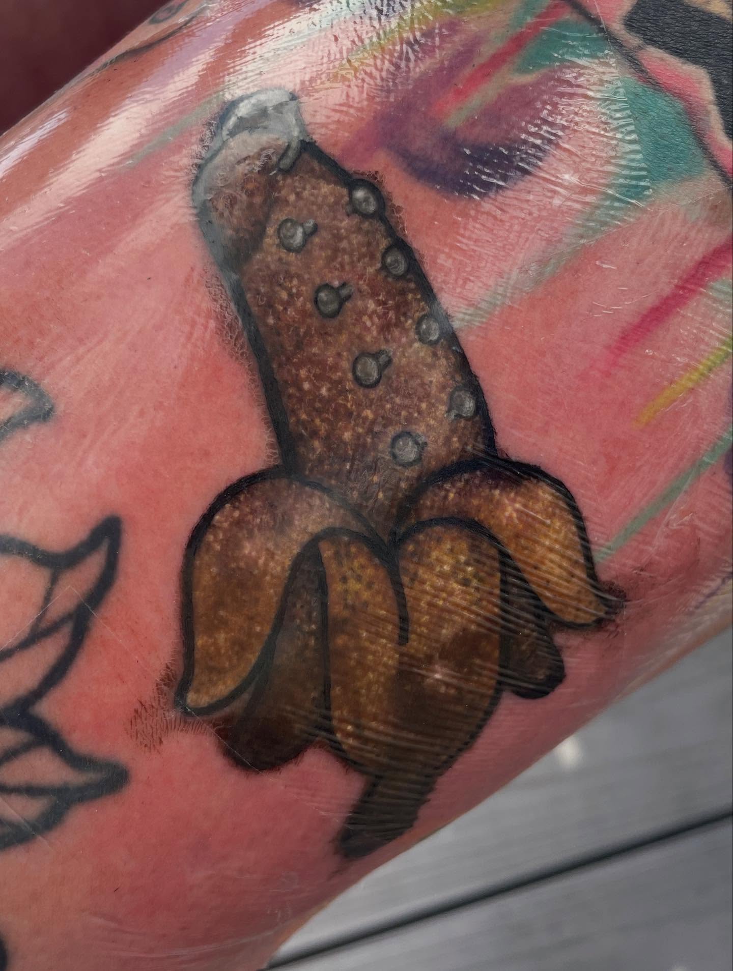 Tattoo by @robinyublind — dotwork