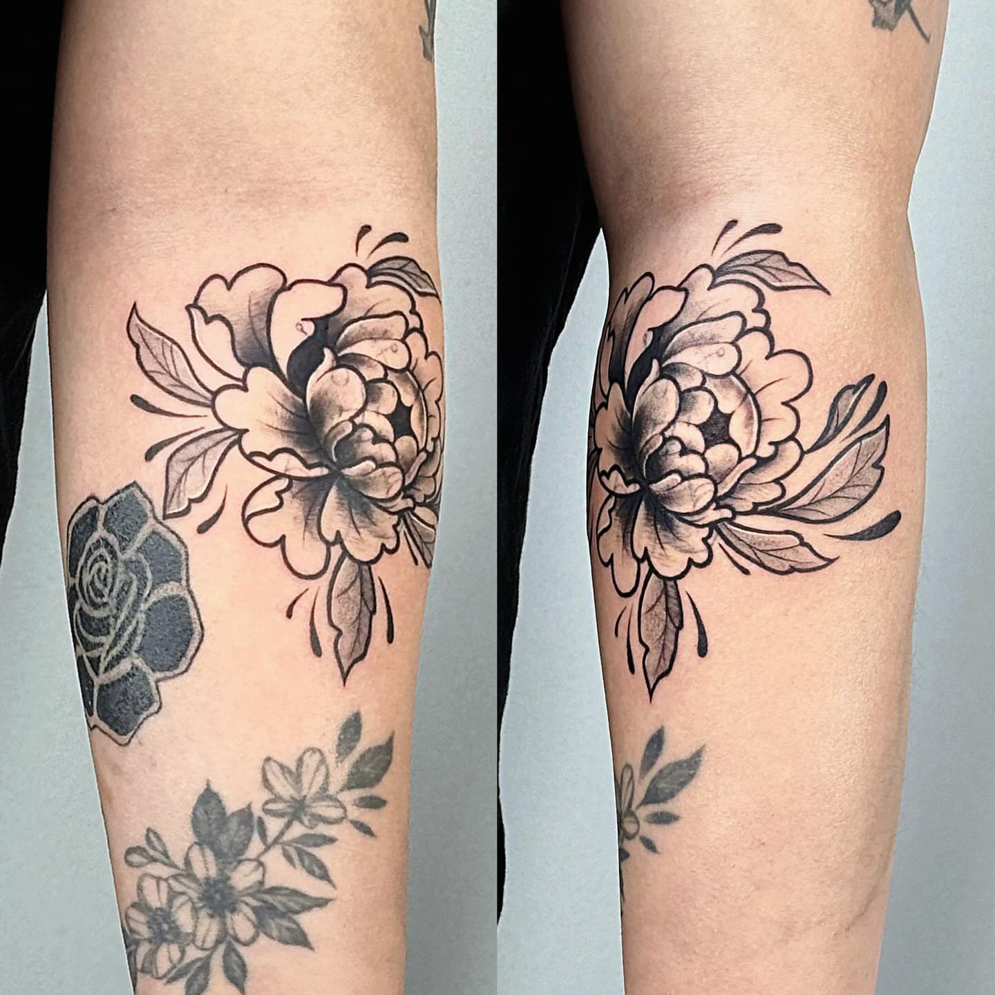 Tattoo by @yun.maeng_ttt — black_and_grey