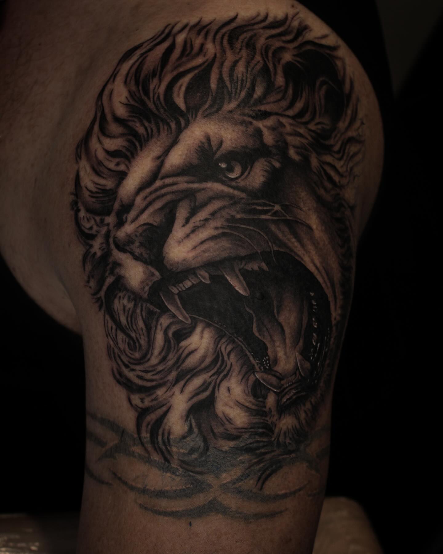 Tattoo by @taboo.tattoos_ — realism, dark_realism