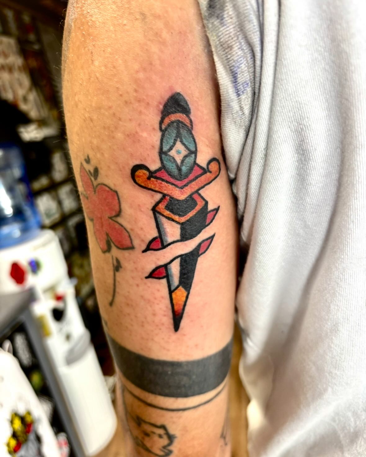 Tattoo by @davidiratattoos — geometric