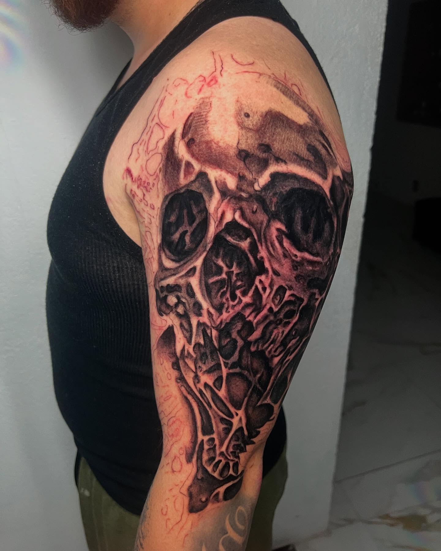 Tattoo by @alonso.rangel_ — dark_realism