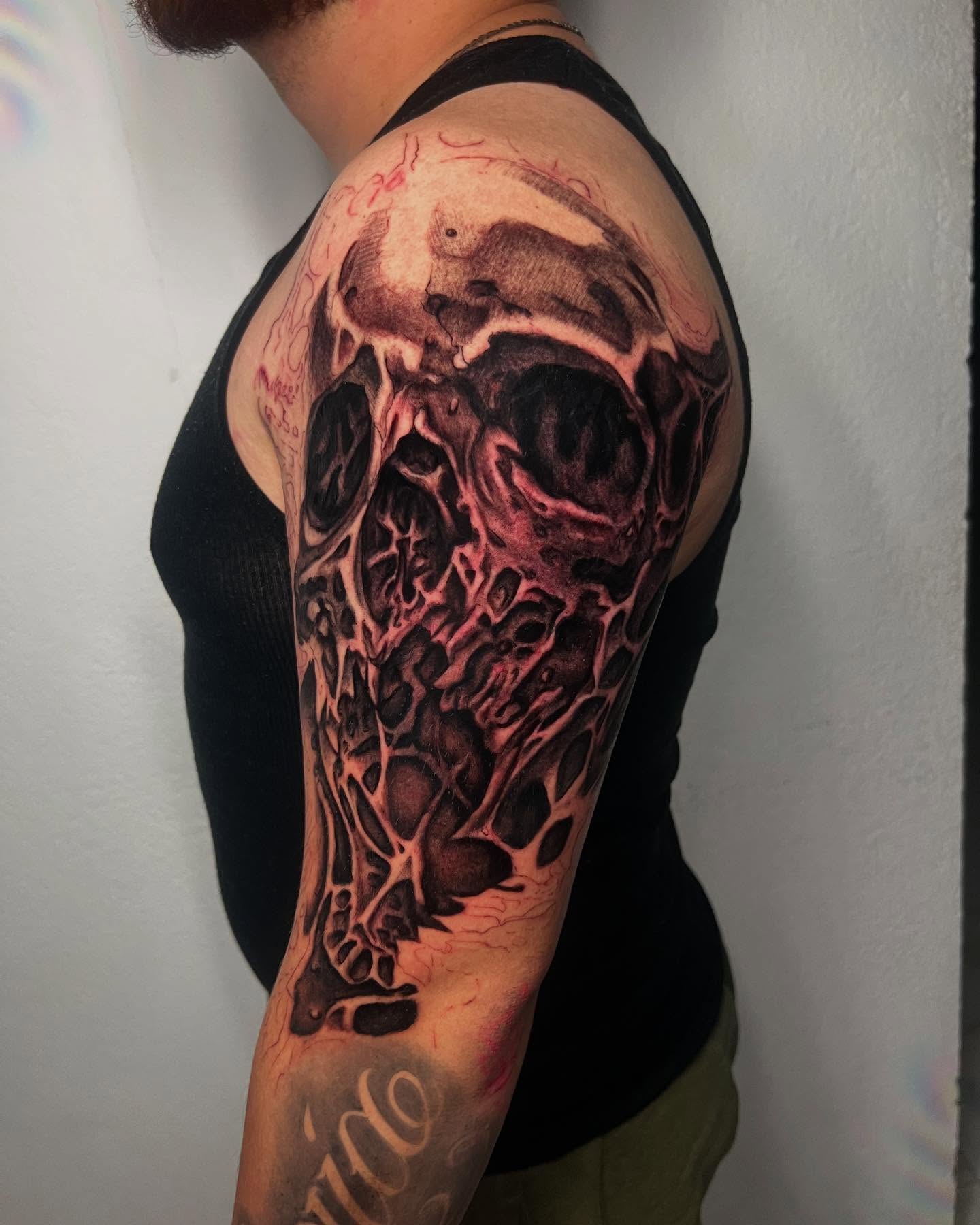 Tattoo by @alonso.rangel_ — dark_realism