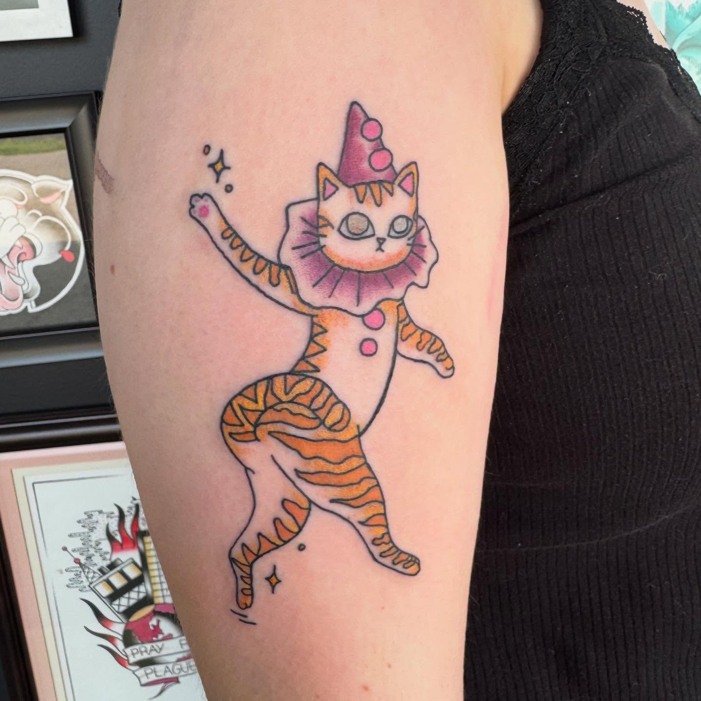 Tattoo by @not_ur_babys_ink โ new_school, dotwork