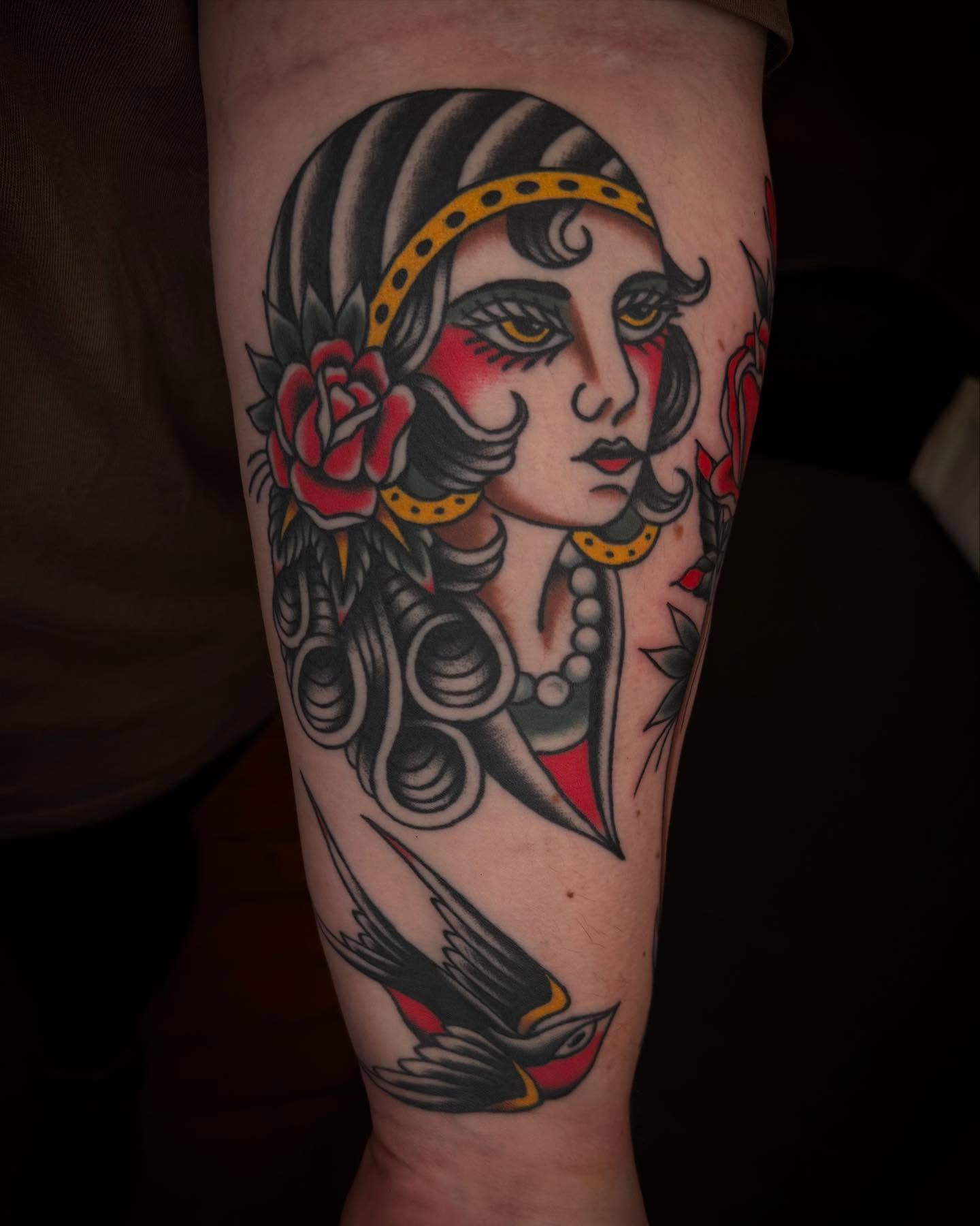 Tattoo by @acdpdx — american_traditional, neo_traditional