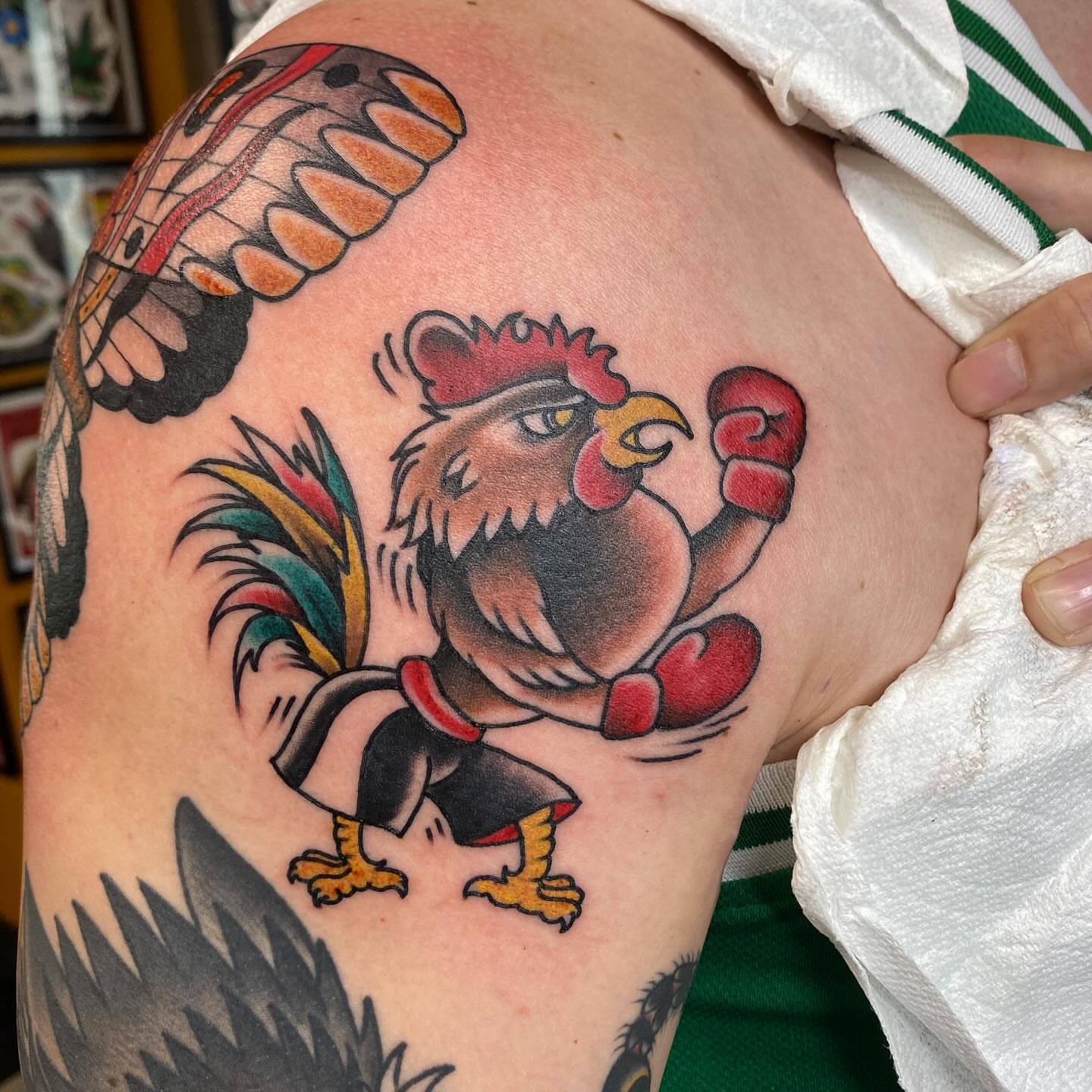 Tattoo by @gravestattooer — american_traditional