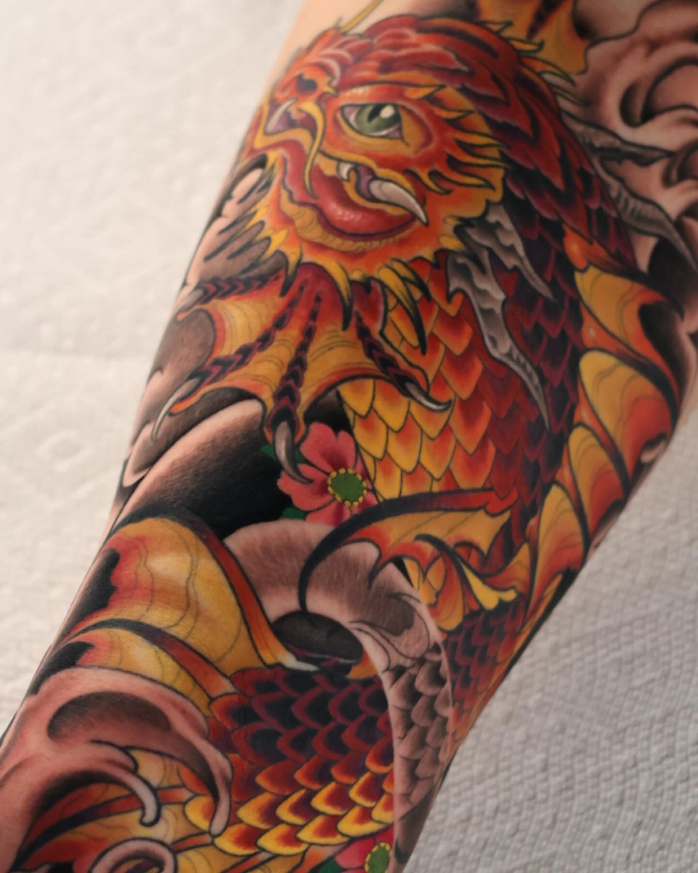 Tattoo by @tallsarahtattoos — japanese_irezumi