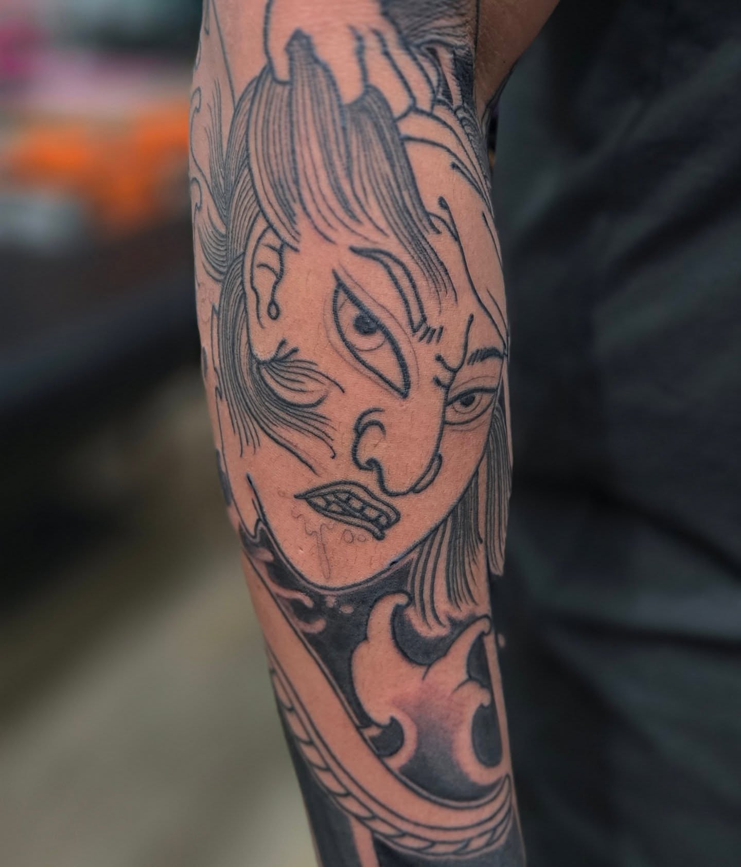 Tattoo by @john.sunderland β black_and_grey
