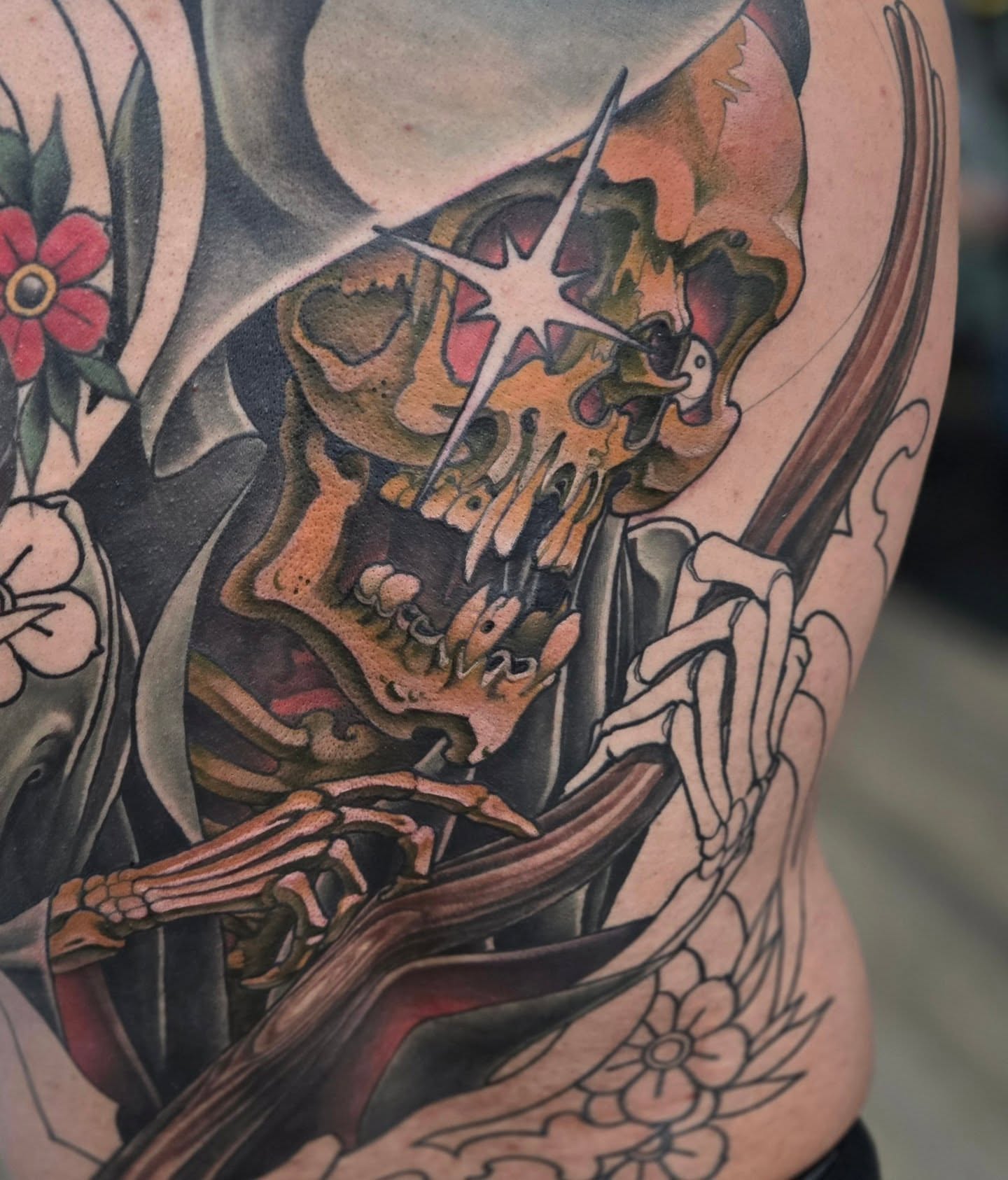Tattoo by @john.sunderland β american_traditional, dark_realism