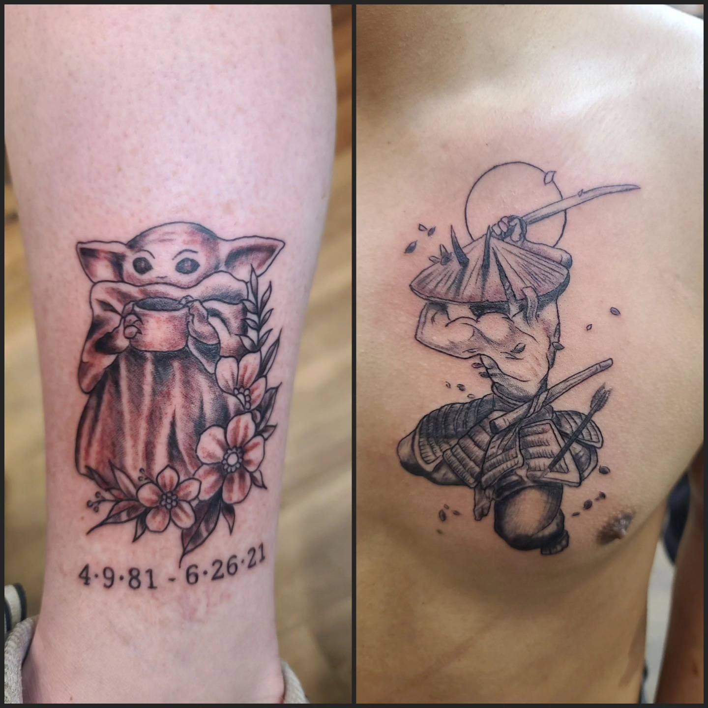 Tattoo by @ivanthewild — black_and_grey, realism