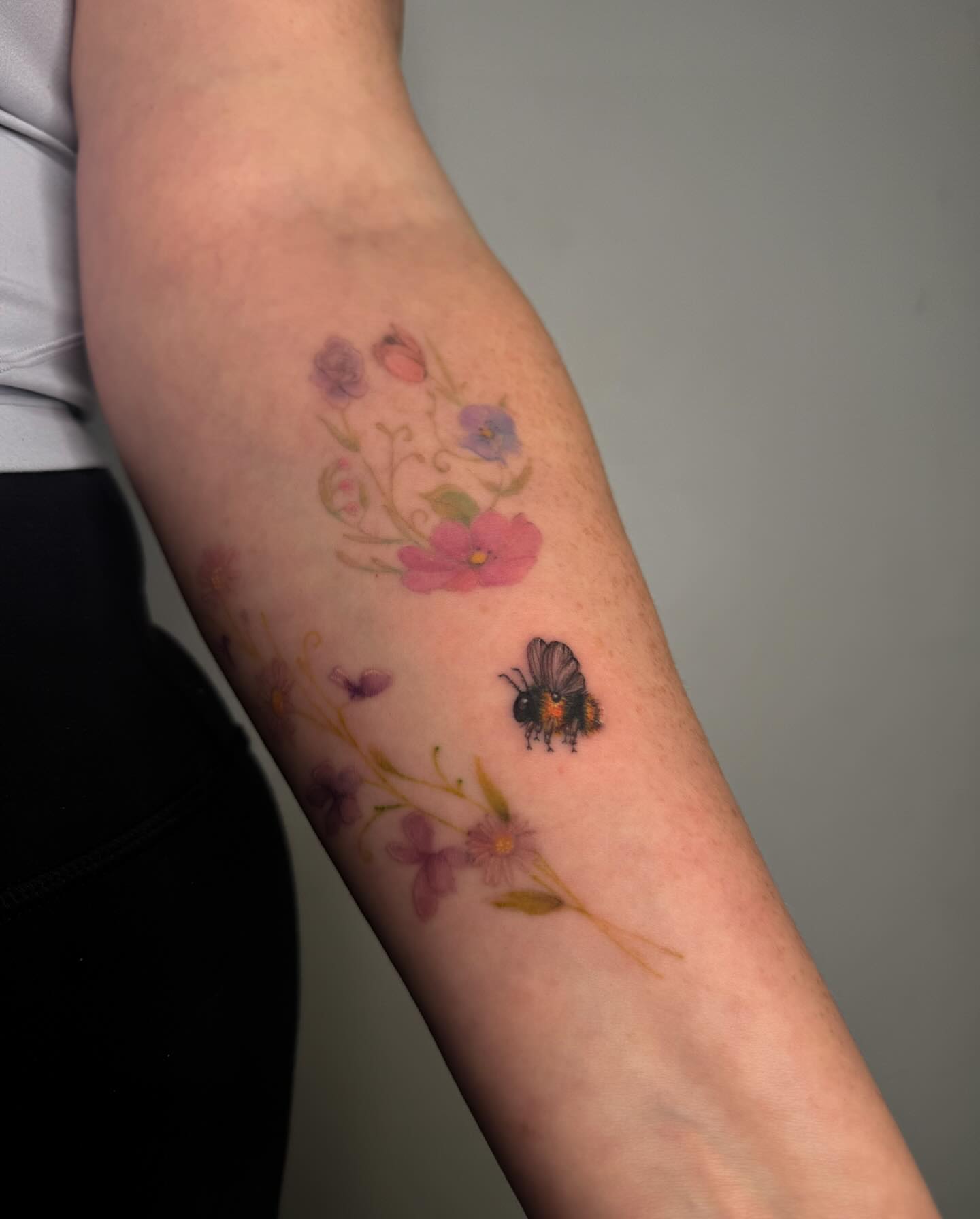 Tattoo by @natasharacheltattoos — watercolor