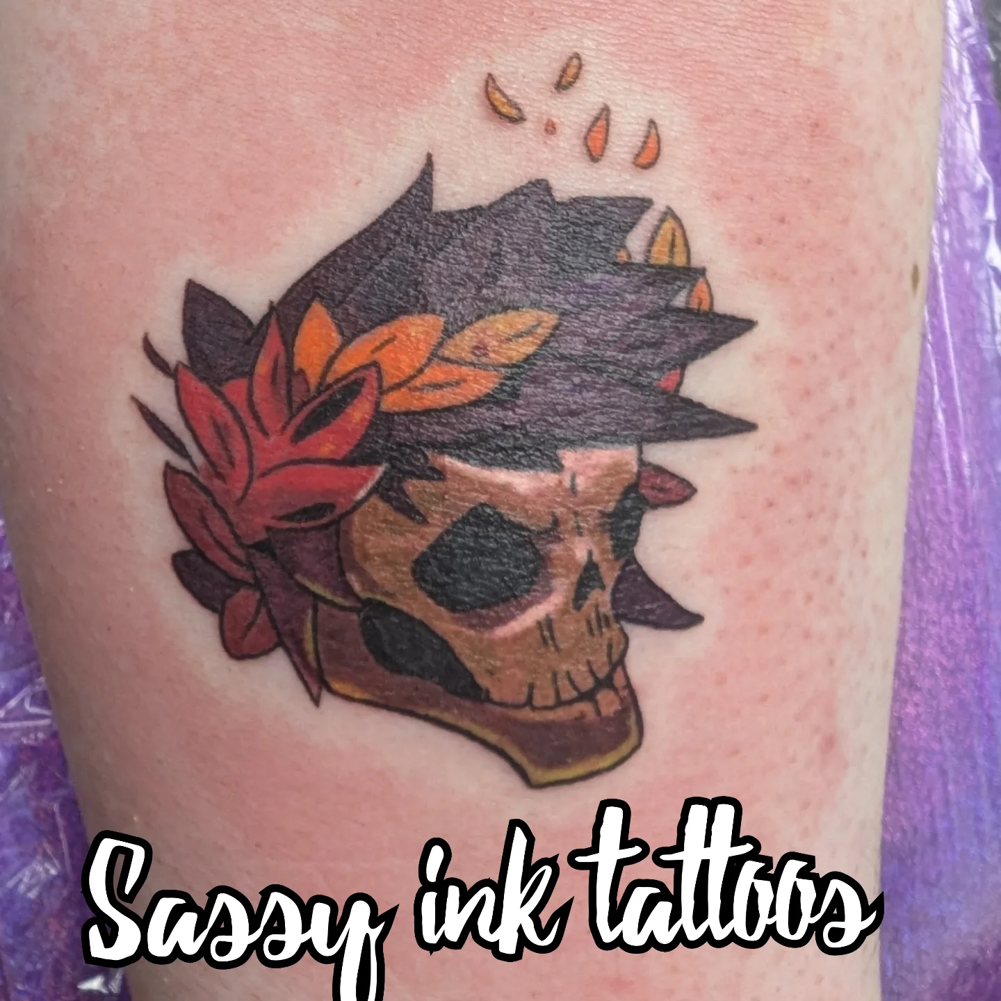 Tattoo by @sassyinktattoos — american_traditional