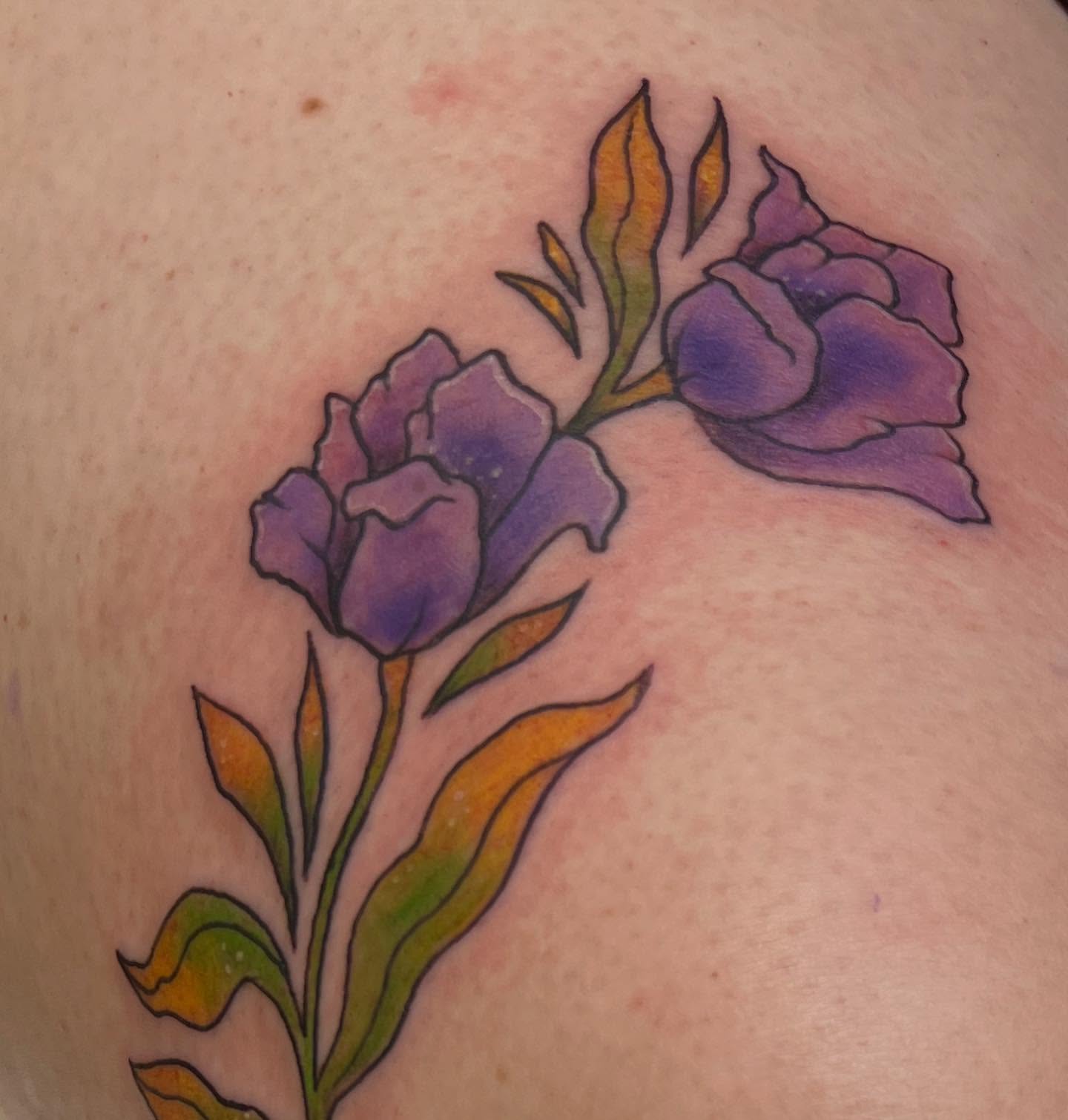 Tattoo by @acampart β watercolor