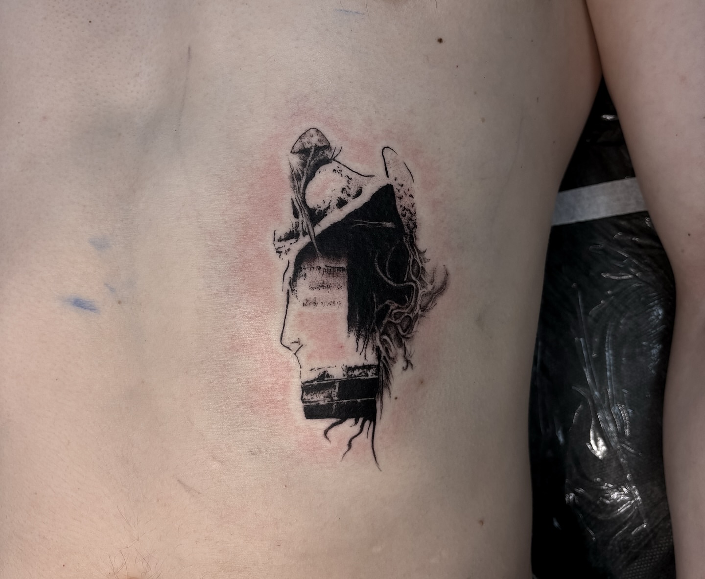 Tattoo by @web4tt — black_and_grey, realism