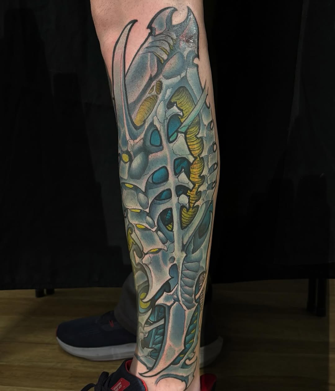 Tattoo by @musashi915 — realism, black_and_grey