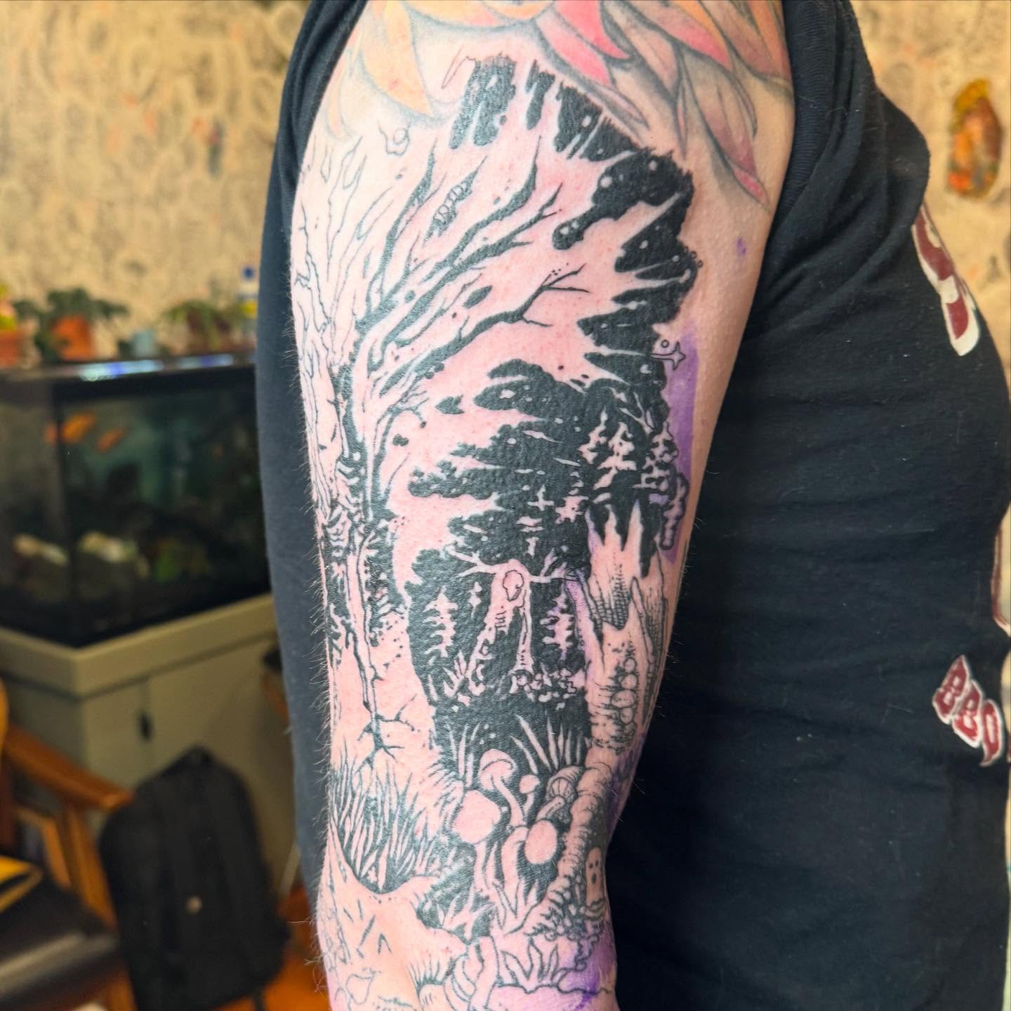 Tattoo by @rebekatattoos — black_and_grey, realism