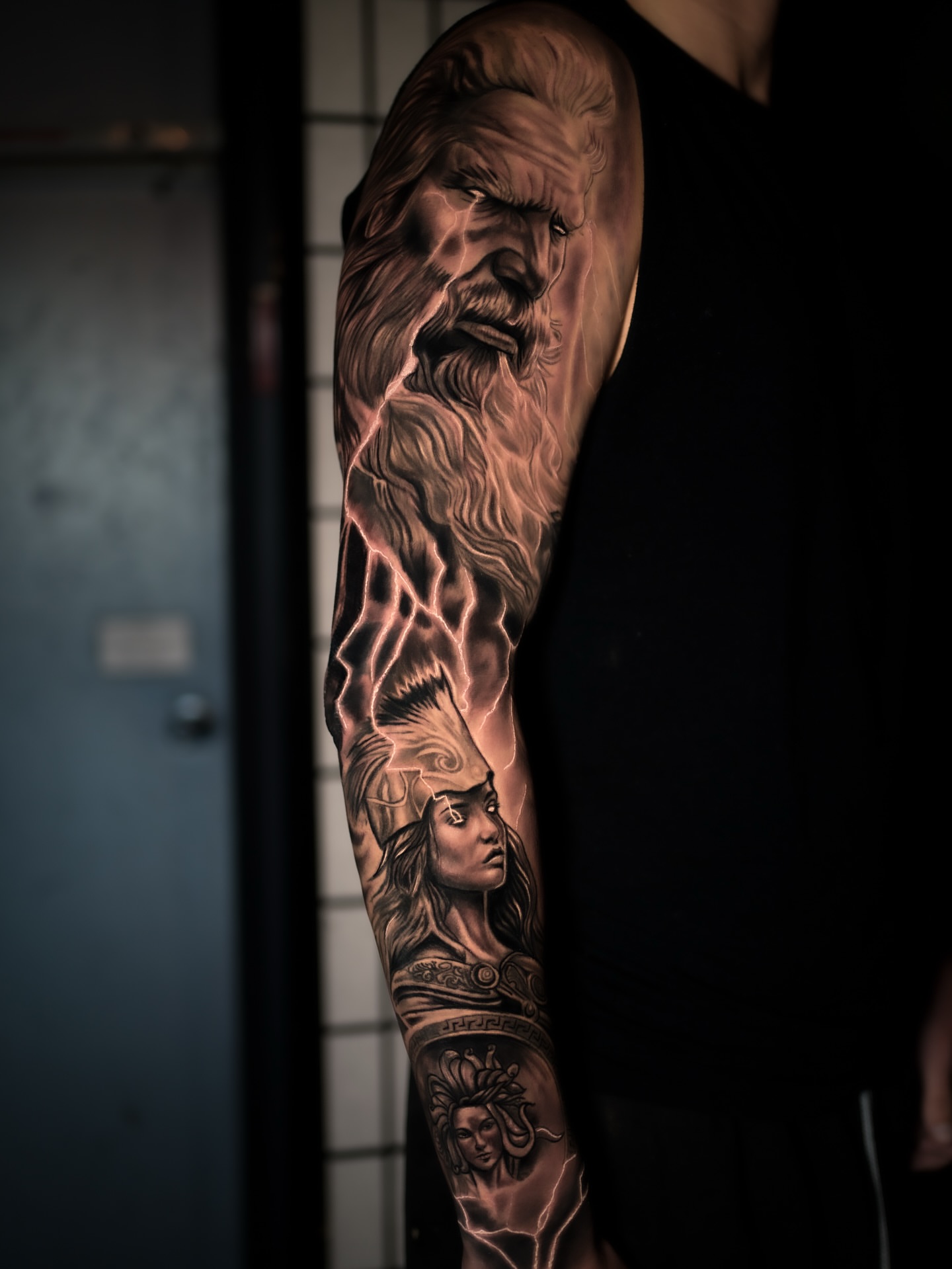 Tattoo by @juan_arias_art — realism, black_and_grey