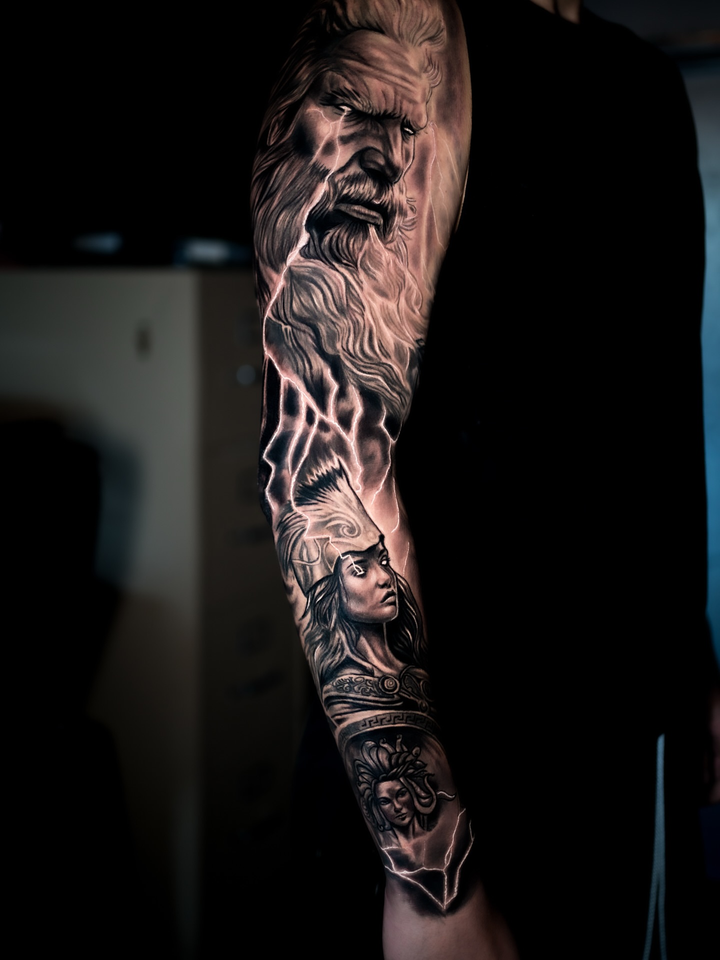 Tattoo by @juan_arias_art — realism, black_and_grey