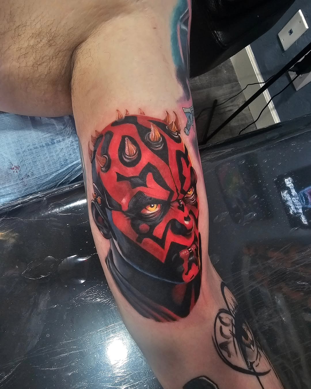 Tattoo by @ashmoretattoos86 — realism, black_and_grey