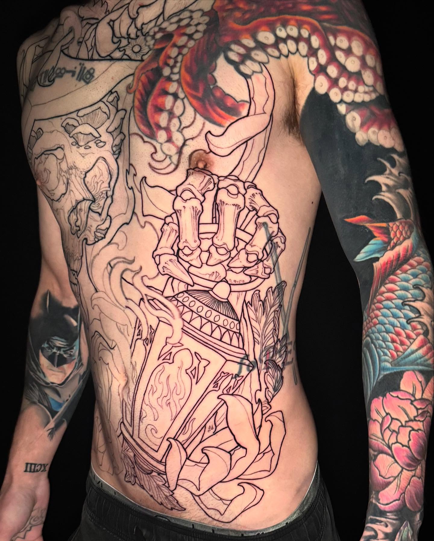 Tattoo by @joeskram — black_and_grey, realism