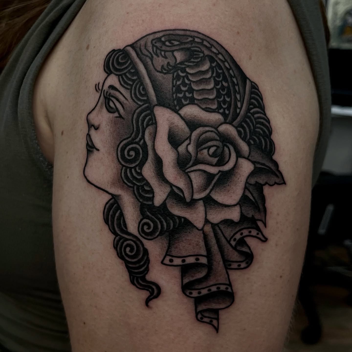 Tattoo by @bodymemory_ — american_traditional, black_and_grey
